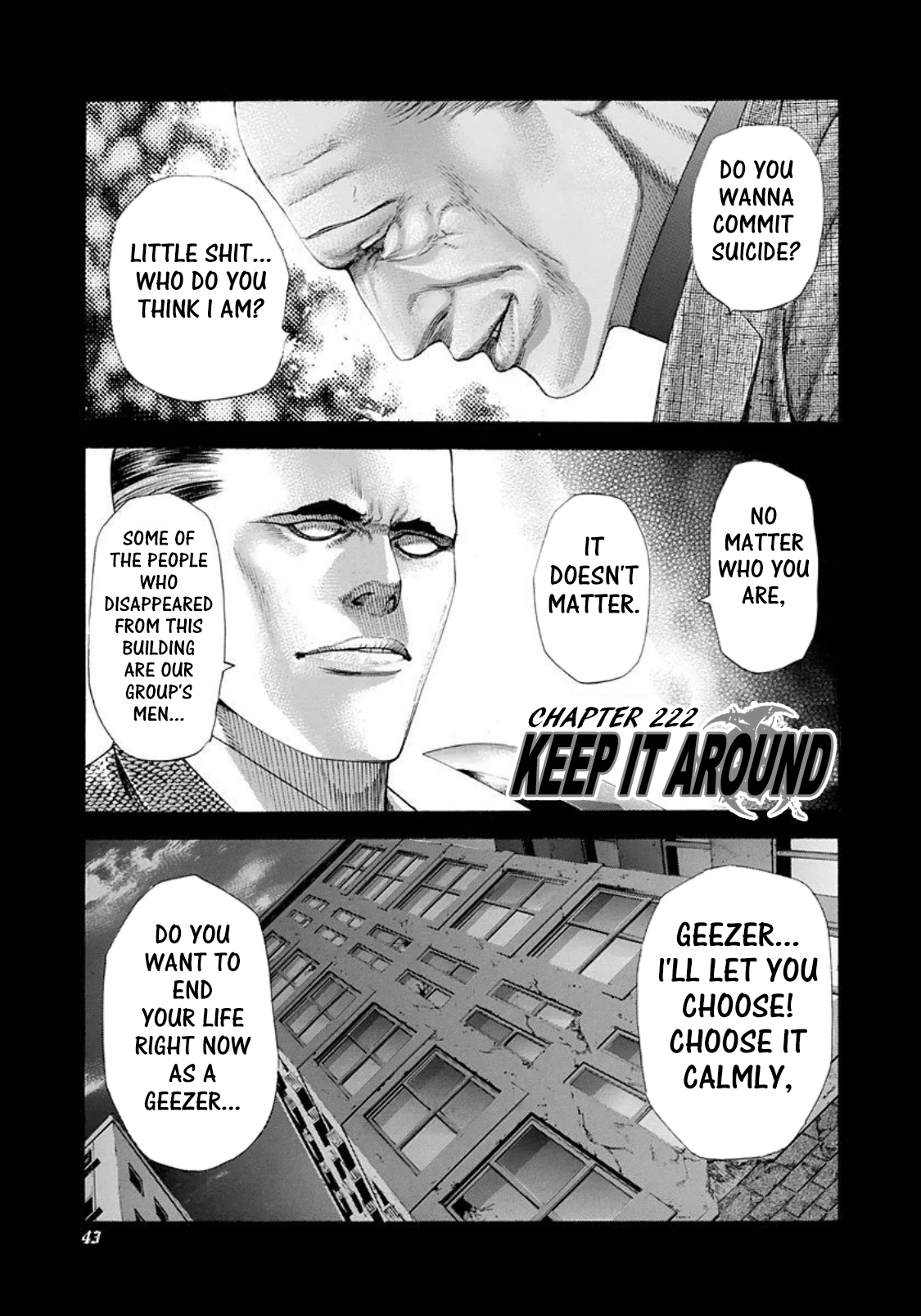 Usogui Chapter 222 - Page 1
