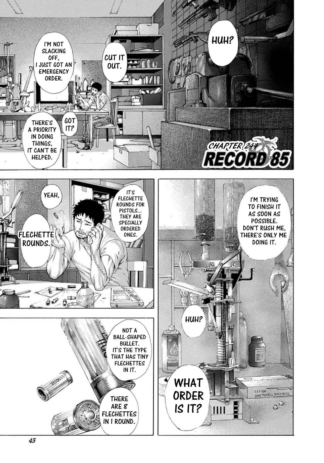 Usogui Chapter 244 - Page 1