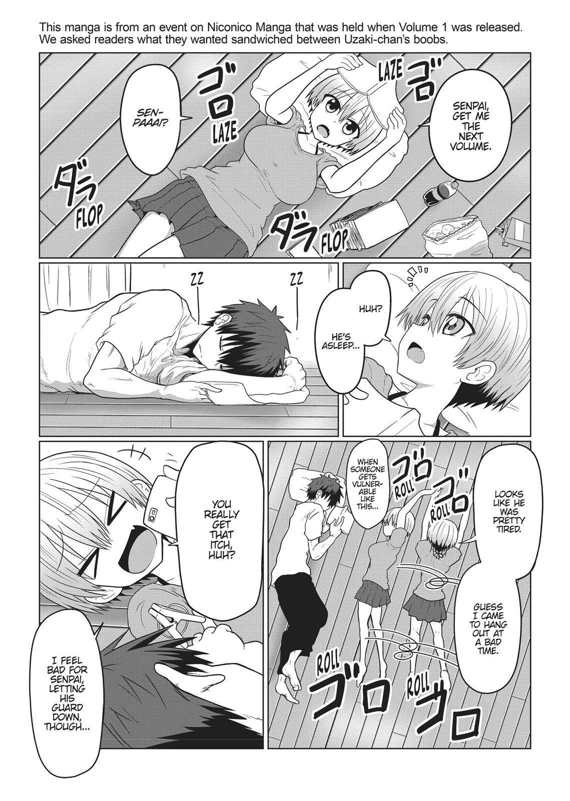 Uzaki-chan Wants to Hang Out! Chapter 23.5 - Page 7