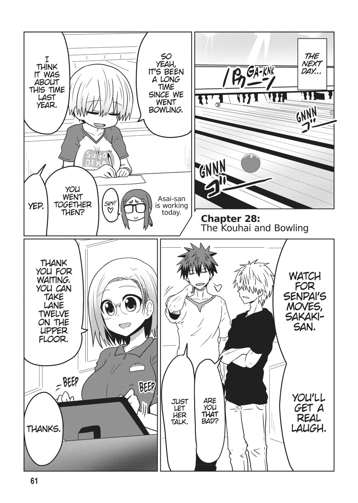 Uzaki-chan Wants to Hang Out! Chapter 28 - Page 3