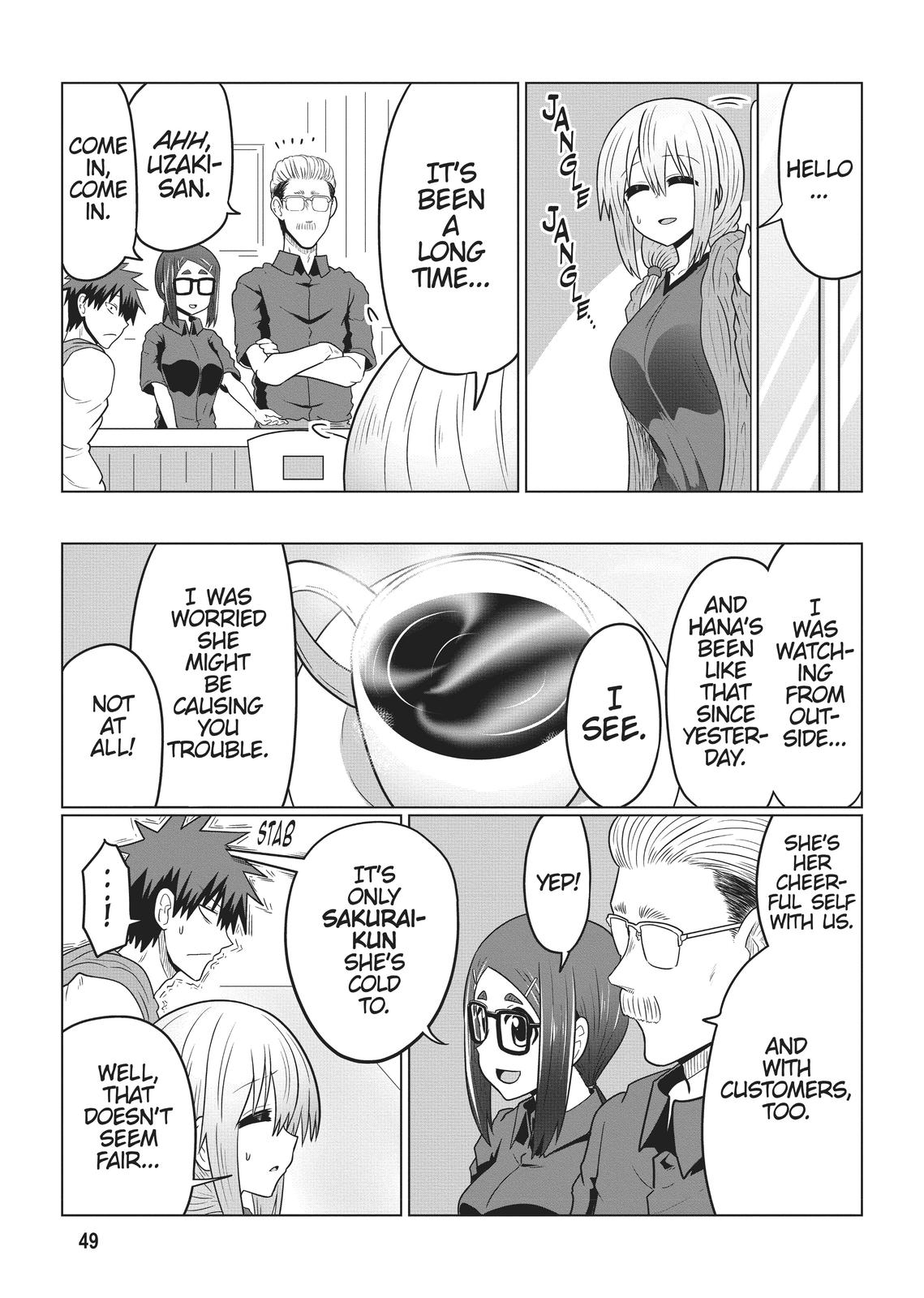 Uzaki-chan Wants to Hang Out! Chapter 46 - Page 3