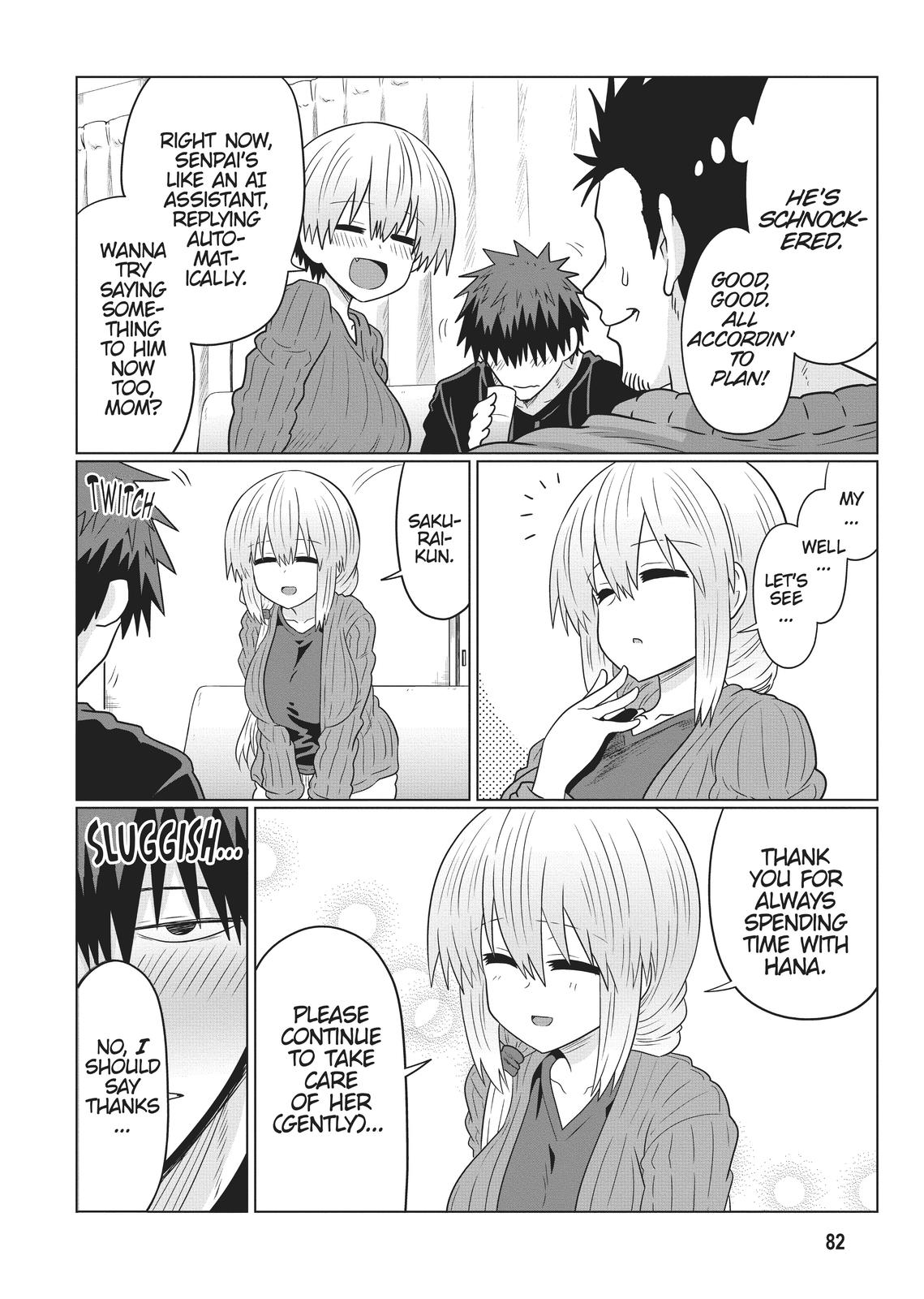 Uzaki-chan Wants to Hang Out! Chapter 66 - Page 12
