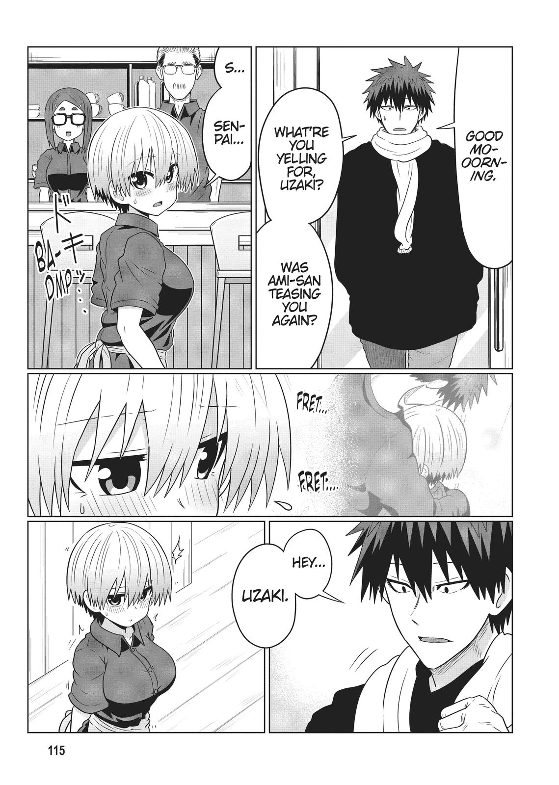 Uzaki-chan Wants to Hang Out! Chapter 68 - Page 9
