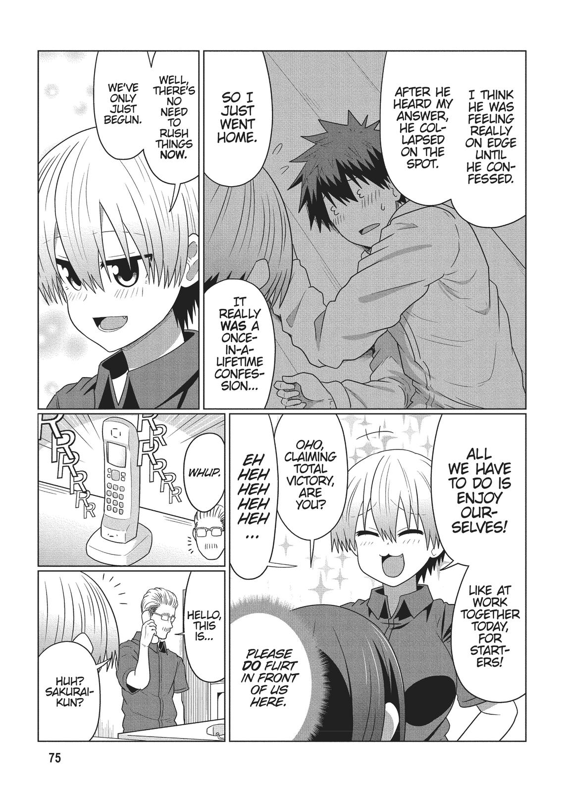 Uzaki-chan Wants to Hang Out! Chapter 74 - Page 7