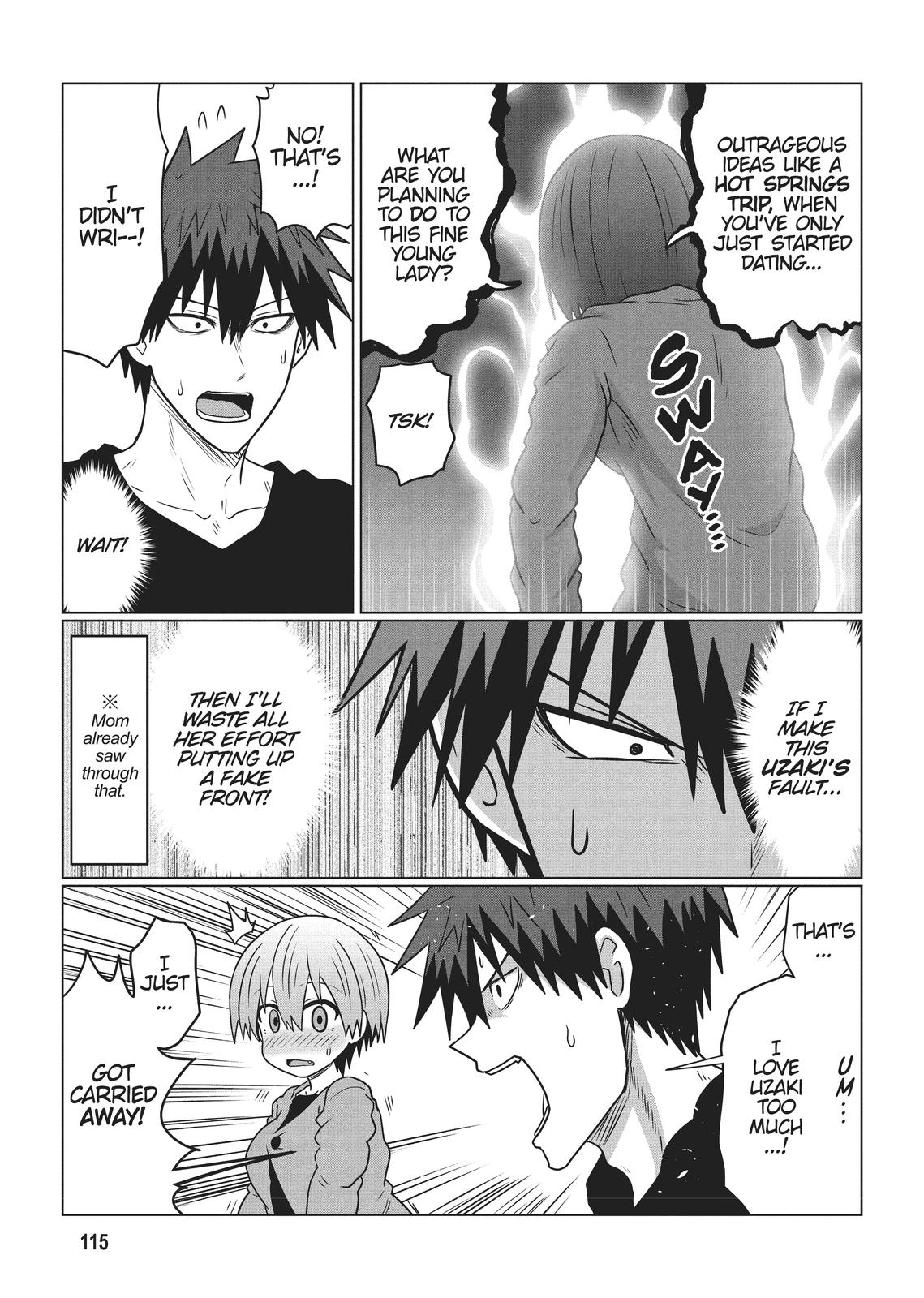 Uzaki-chan Wants to Hang Out! Chapter 76 - Page 9