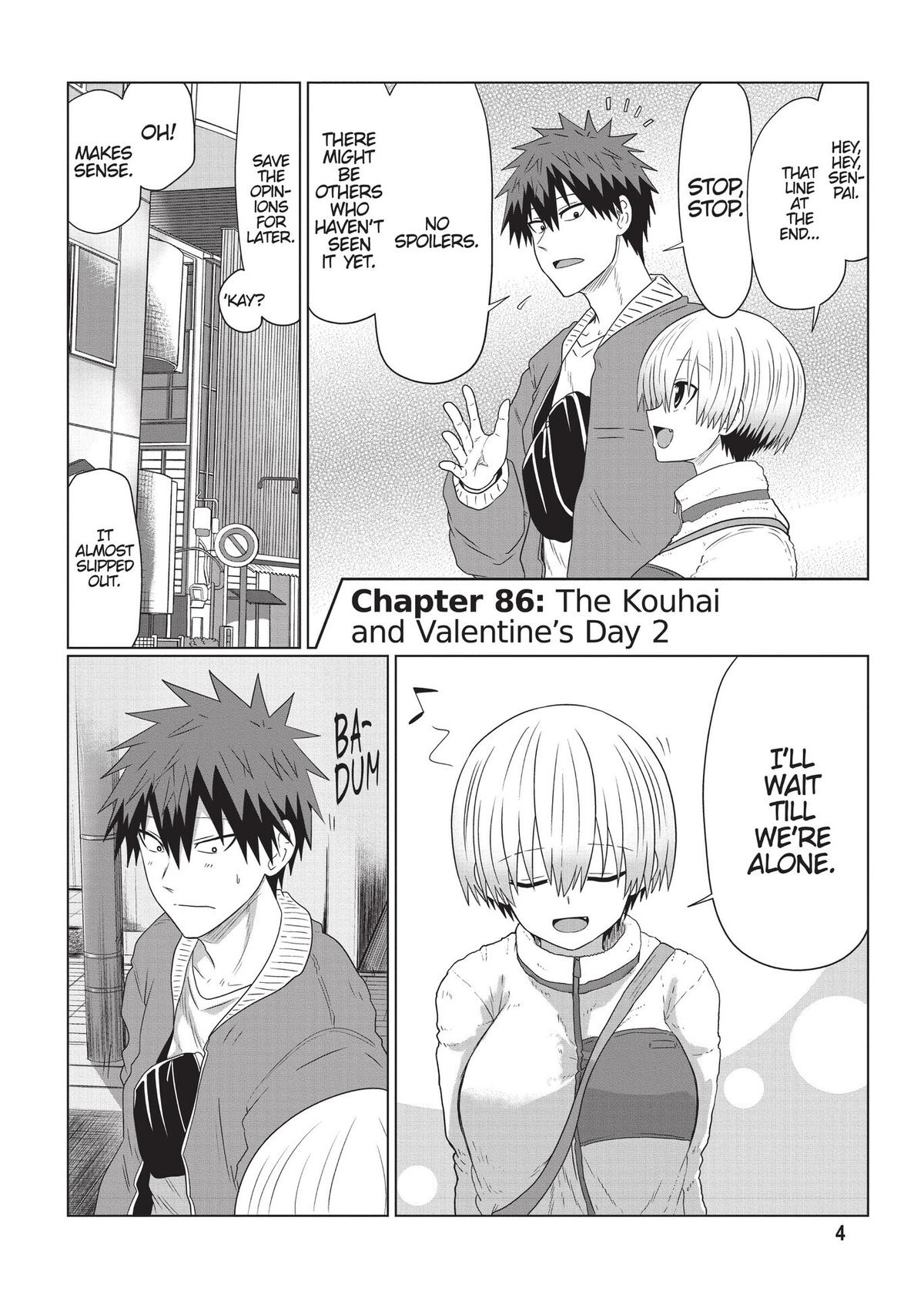 Uzaki-chan Wants to Hang Out! Chapter 86 - Page 6