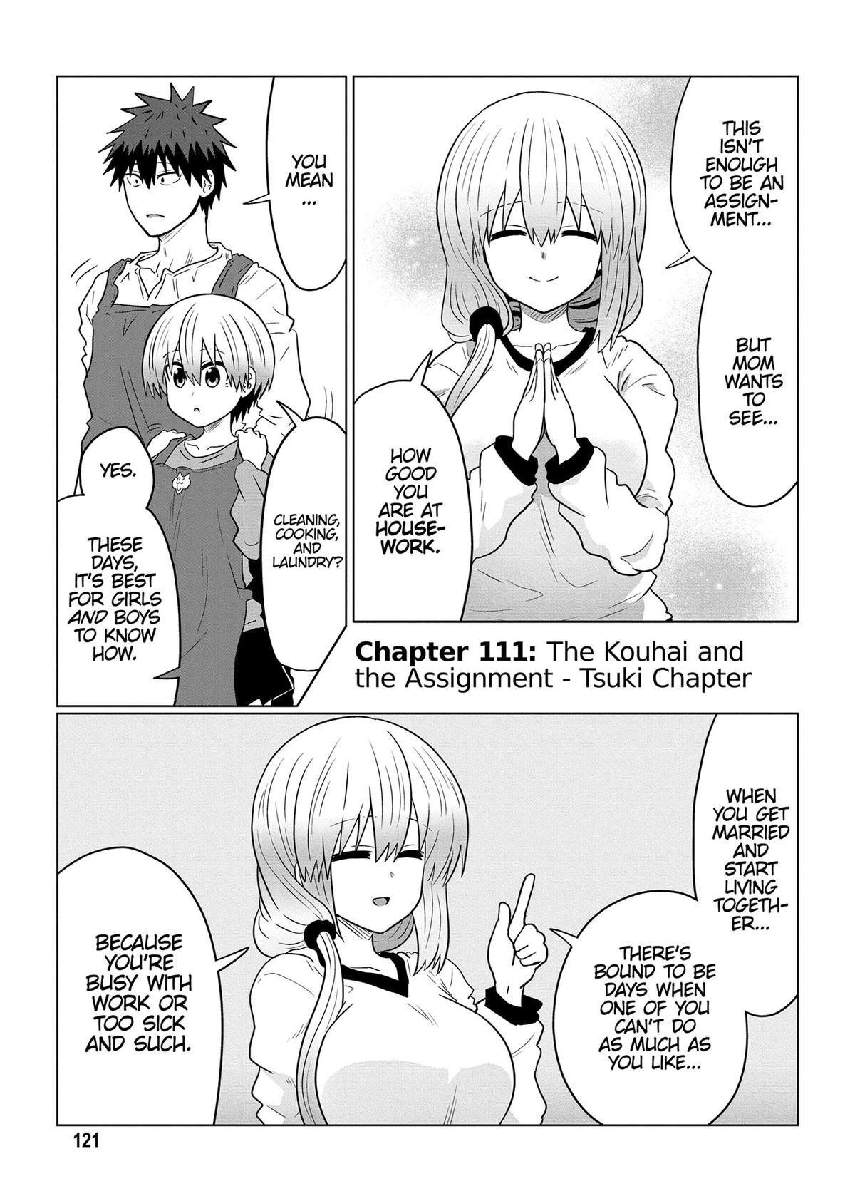 Uzaki-chan Wants to Hang Out! Chapter 111 - Page 3