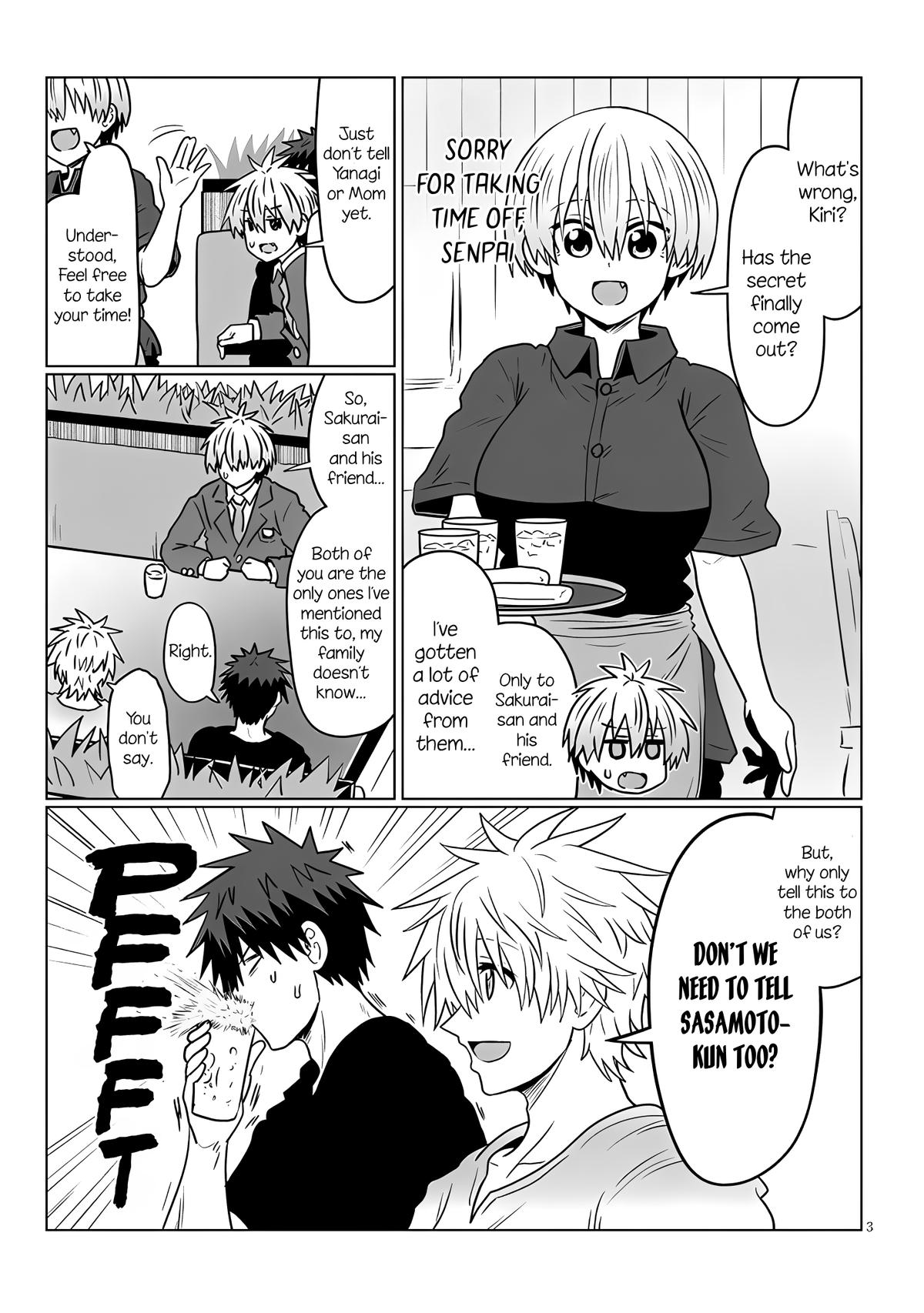 Uzaki-chan Wants to Hang Out! Chapter 124 - Page 2
