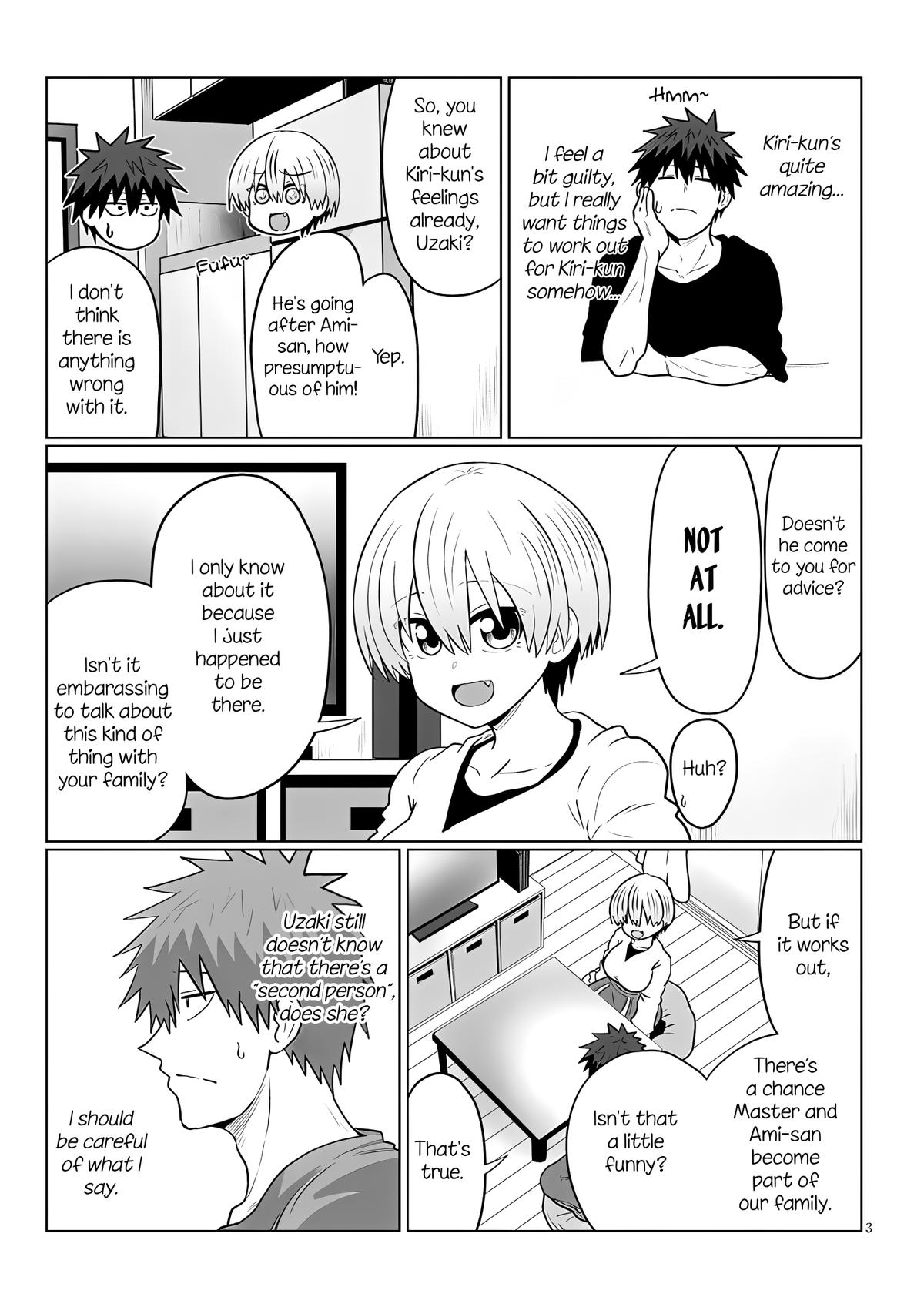 Uzaki-chan Wants to Hang Out! Chapter 125 - Page 2