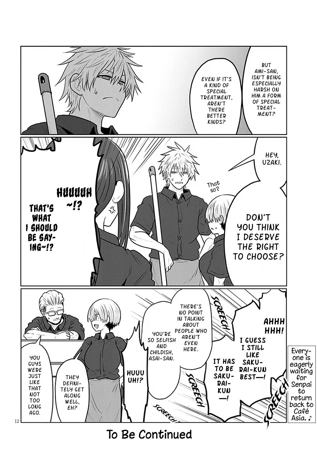 Uzaki-chan Wants to Hang Out! Chapter 130 - Page 11