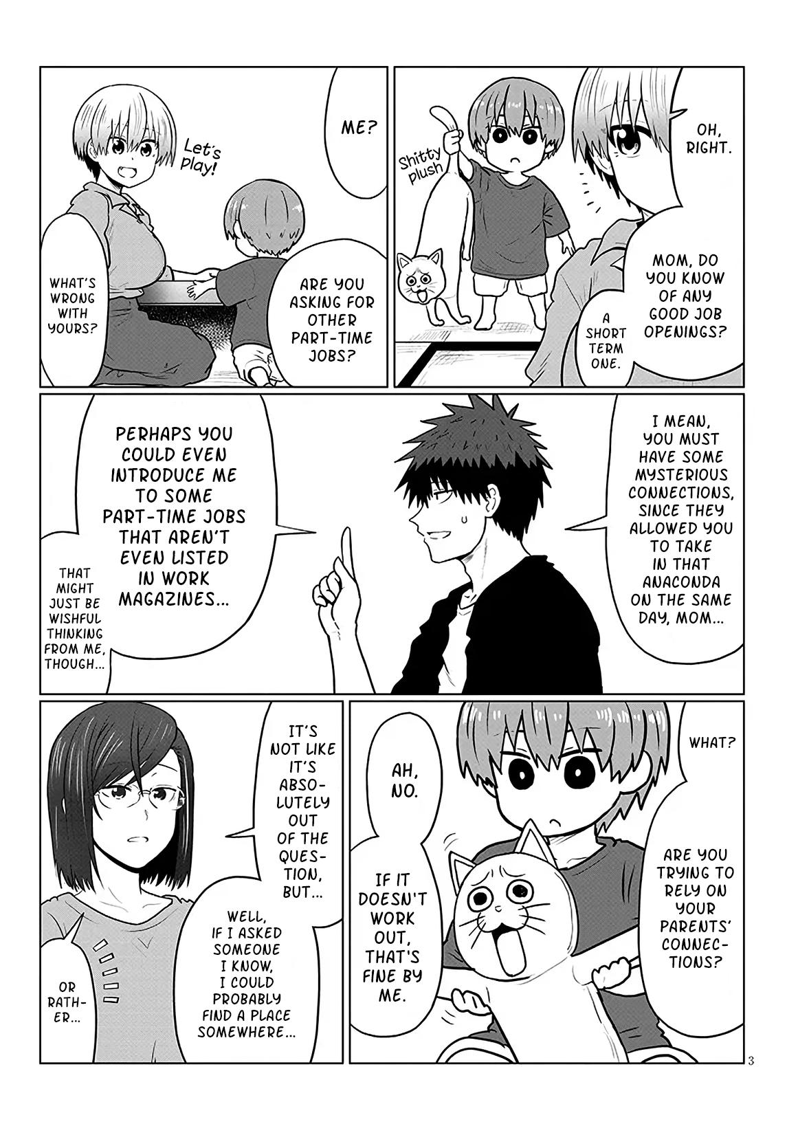 Uzaki-chan Wants to Hang Out! Chapter 139 - Page 3