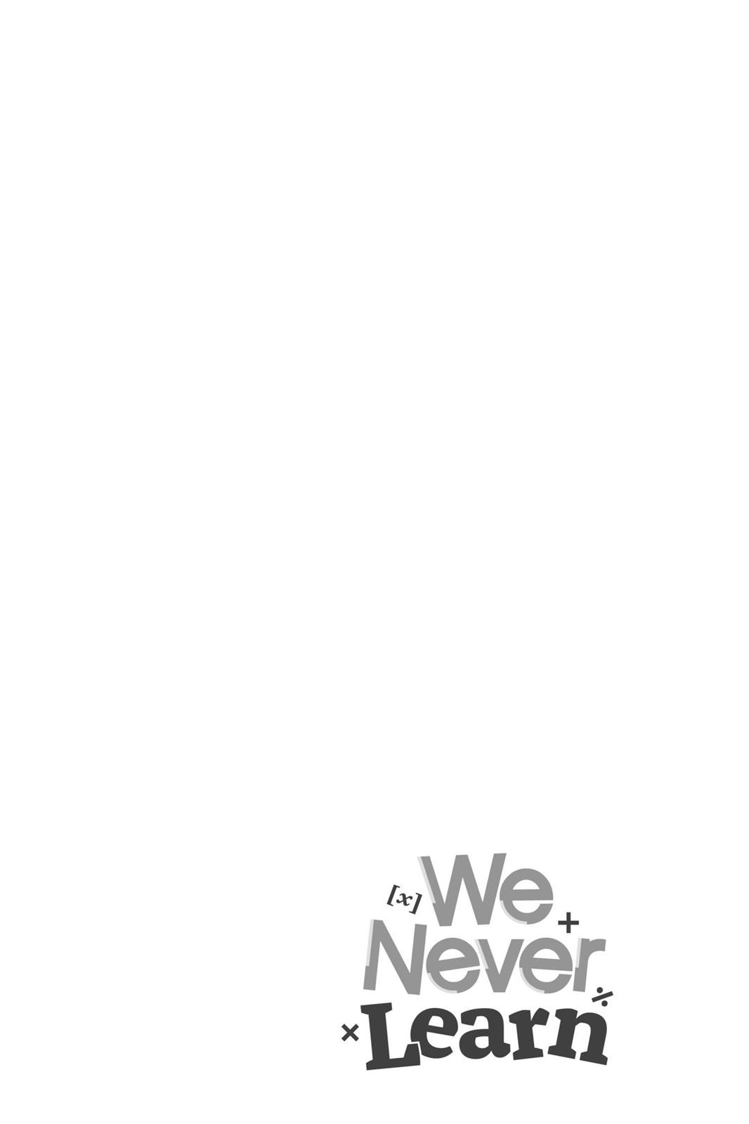 We Never Learn Chapter 1 - Page 8