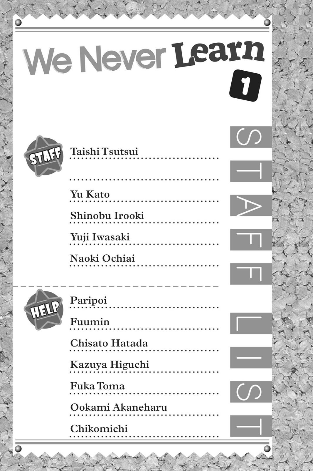 We Never Learn Chapter 7 - Page 21