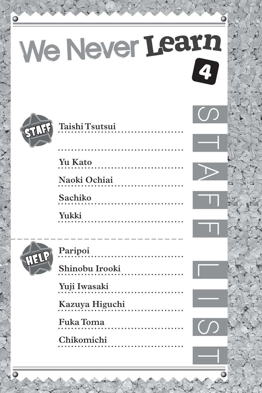We Never Learn Chapter 34 - Page 27