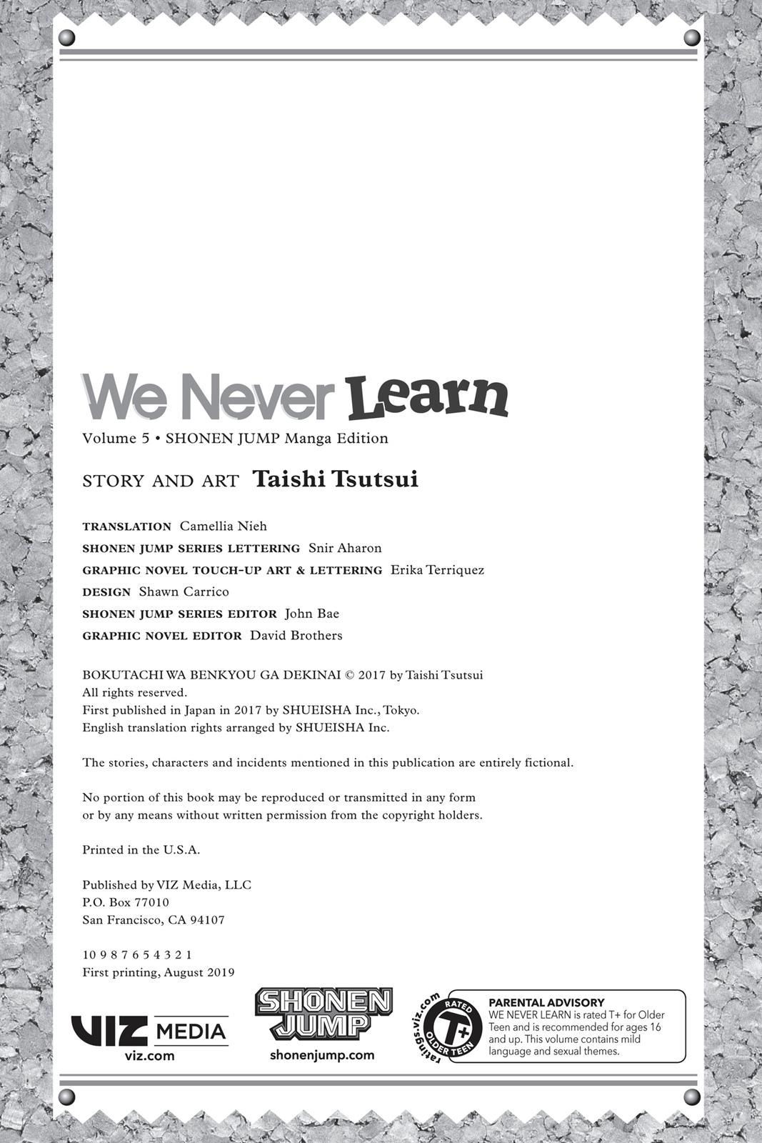 We Never Learn Chapter 35 - Page 3