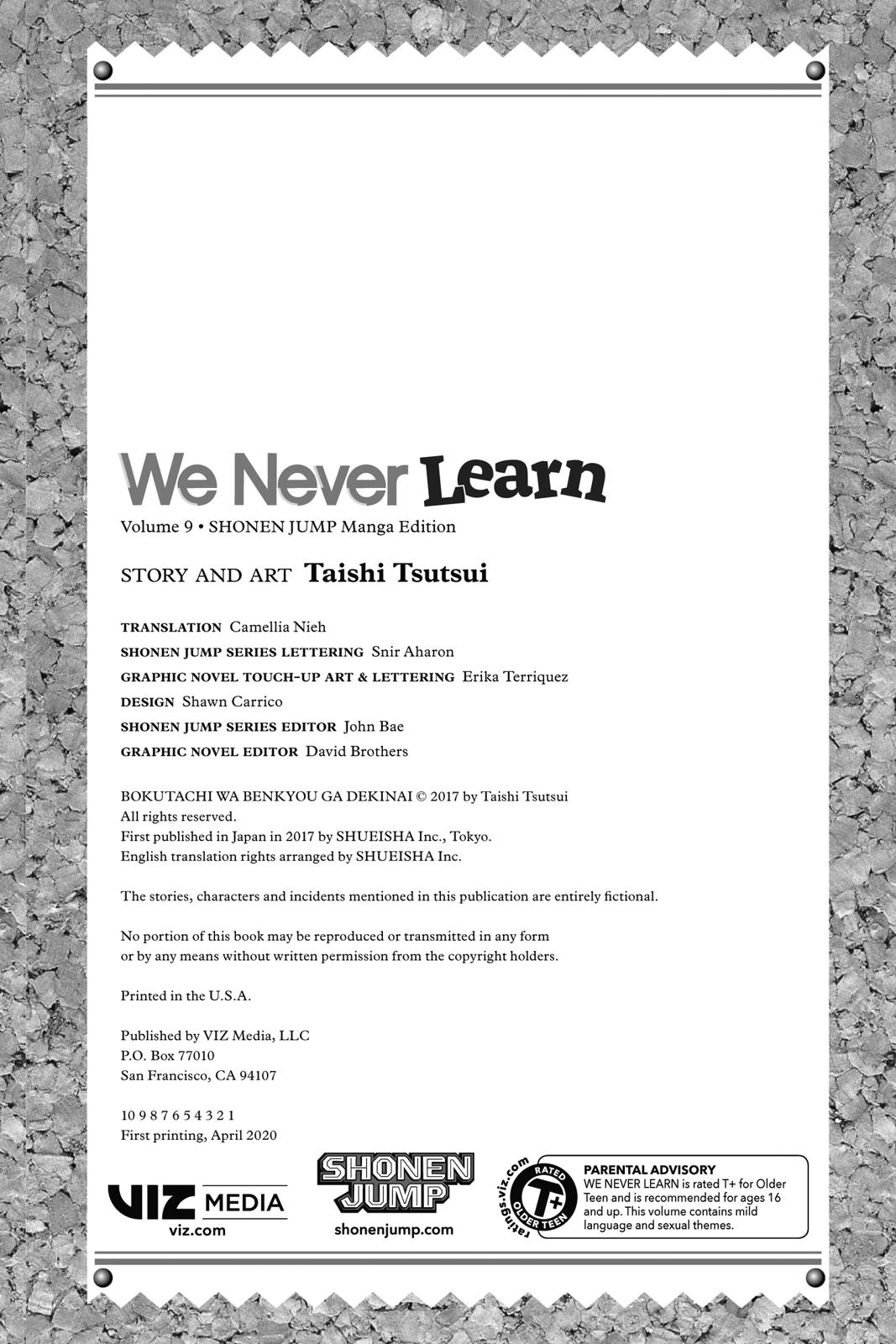 We Never Learn Chapter 70 - Page 3