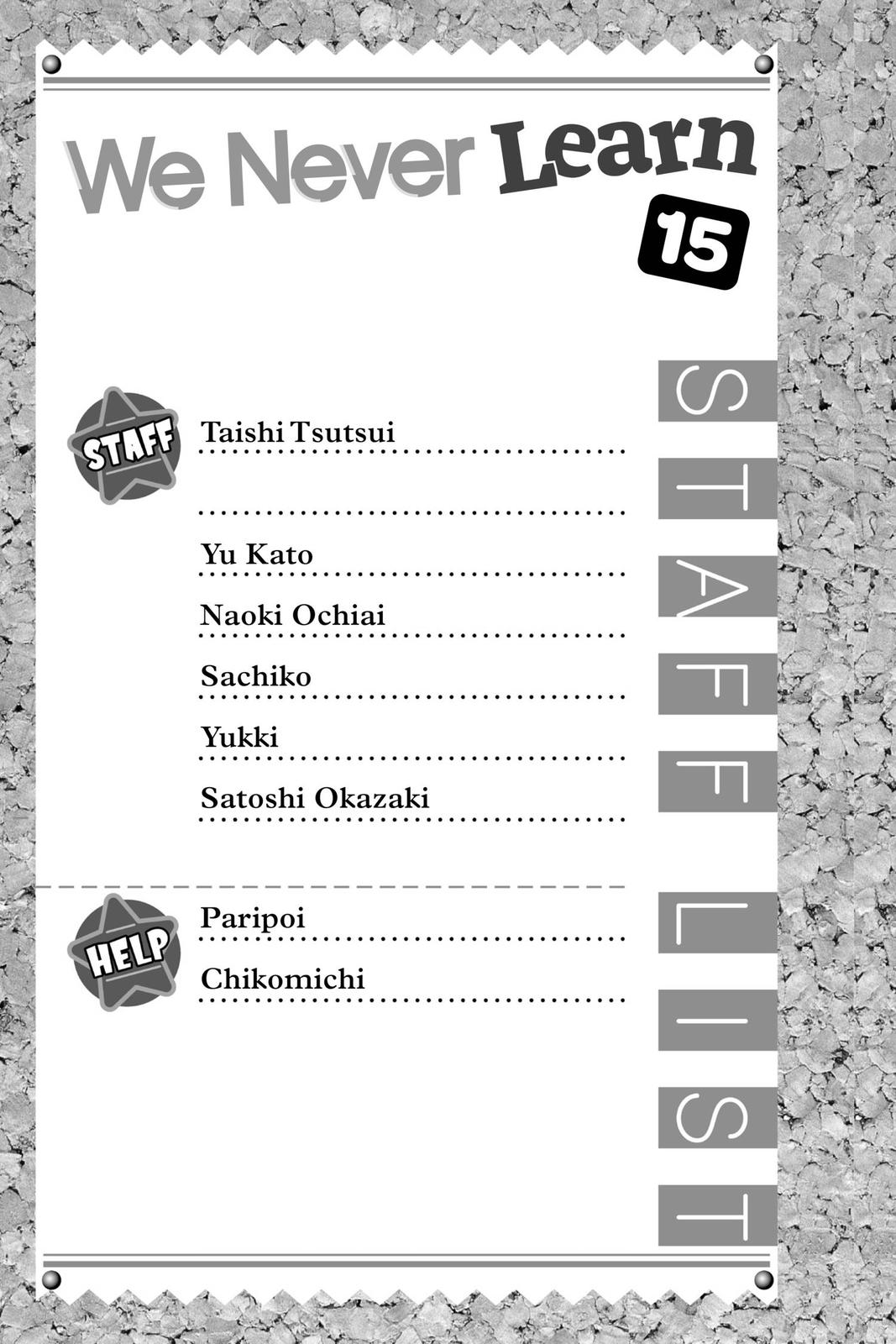 We Never Learn Chapter 132 - Page 21