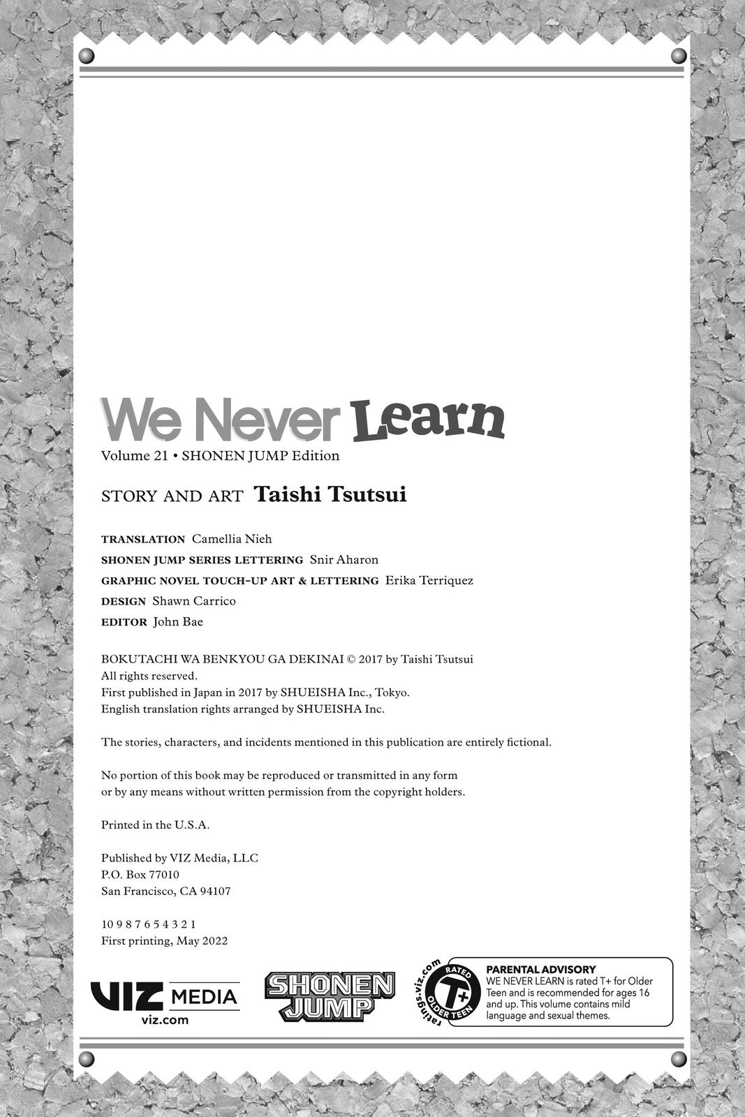 We Never Learn Chapter 178 - Page 3