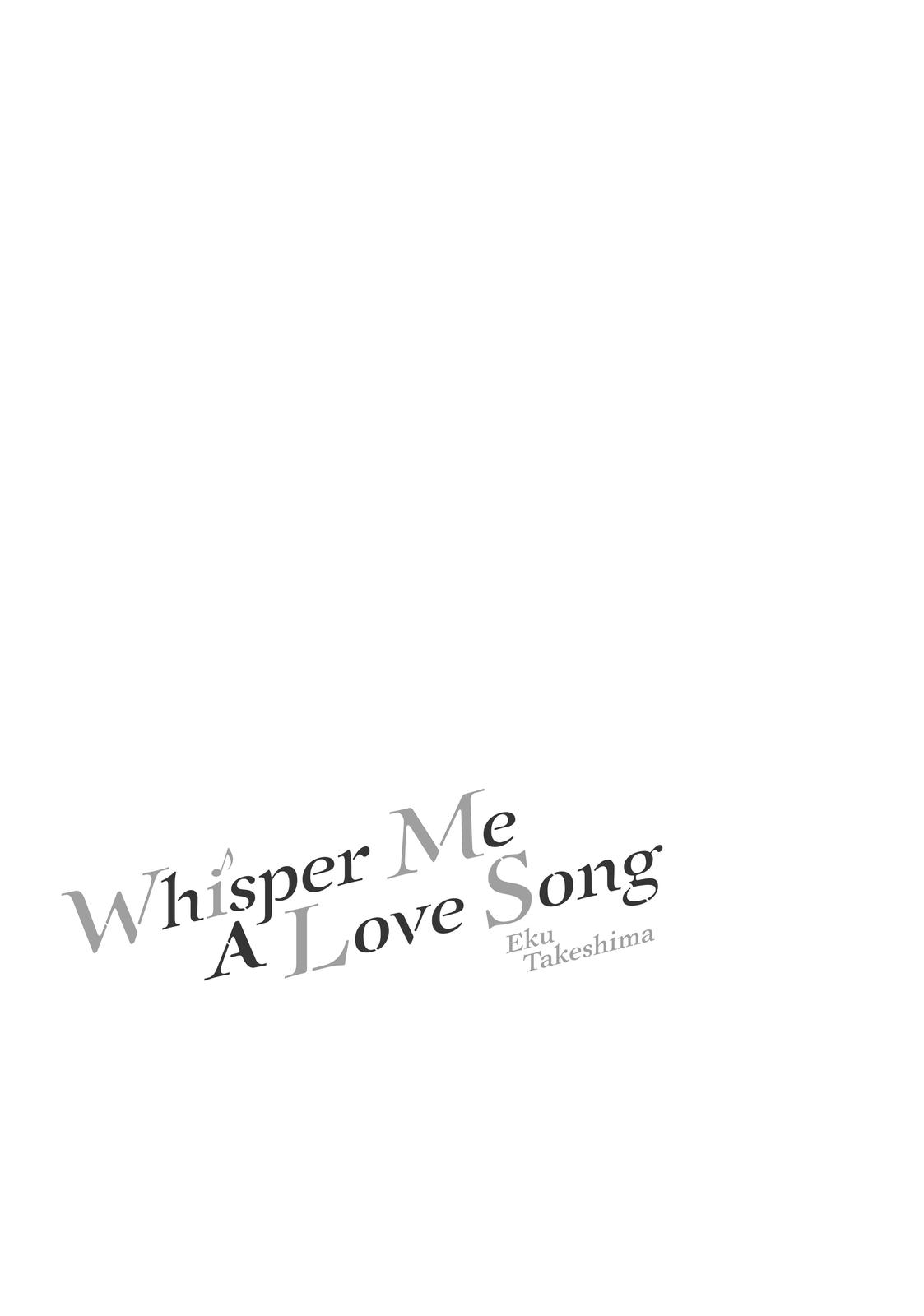 Whisper Me a Love Song Chapter 29 - Page 33