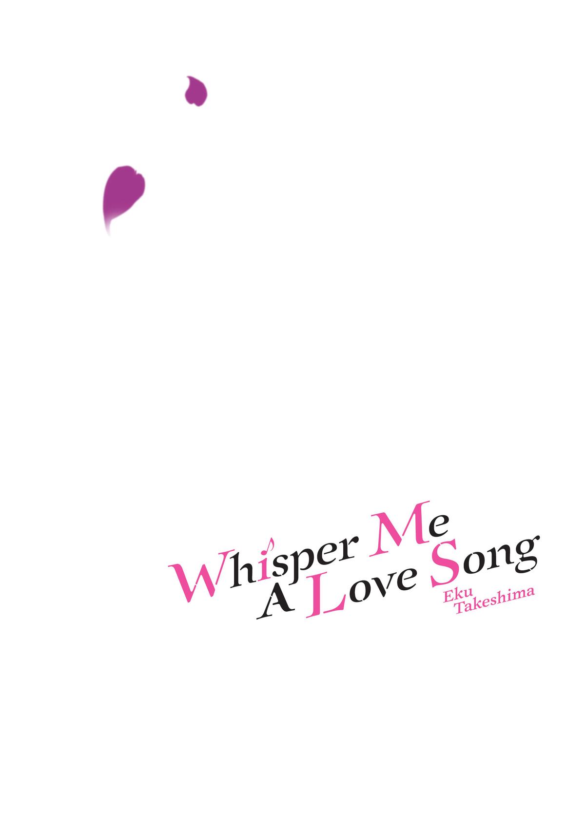 Whisper Me a Love Song Chapter 38 - Page 3