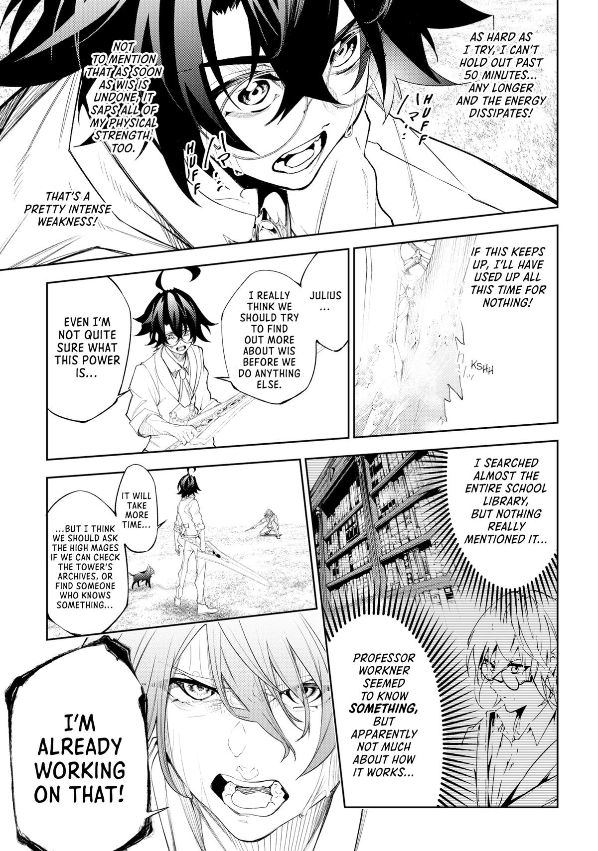 Wistoria: Wand and Sword Chapter 33 - Page 24