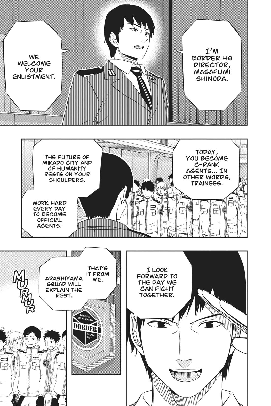 World Trigger Chapter 33 - Page 3