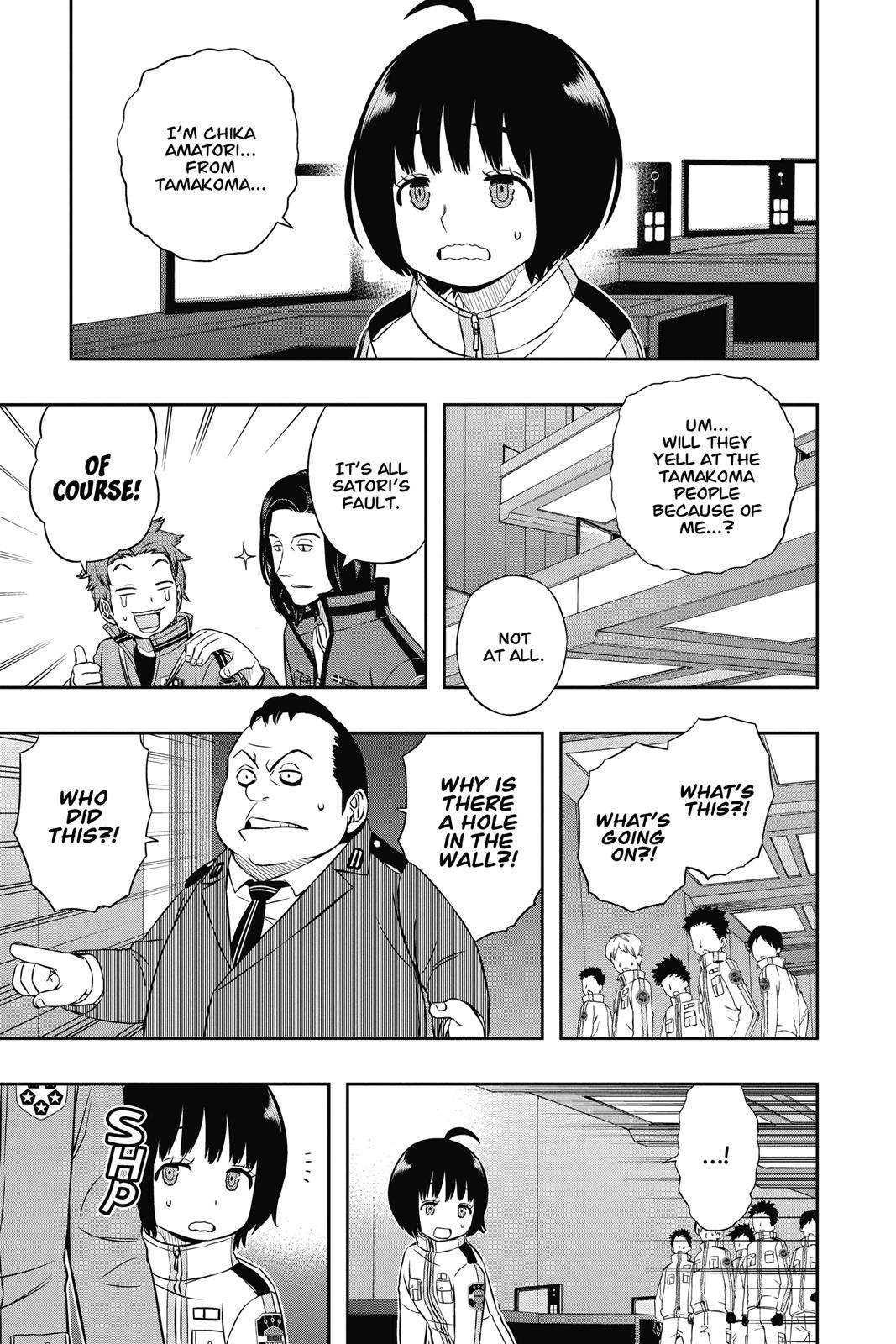 World Trigger Chapter 37 - Page 13