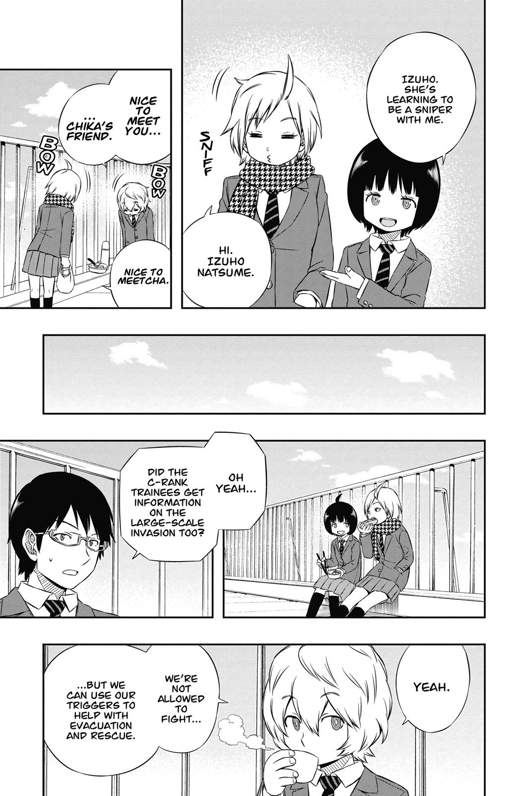 World Trigger Chapter 43 - Page 13