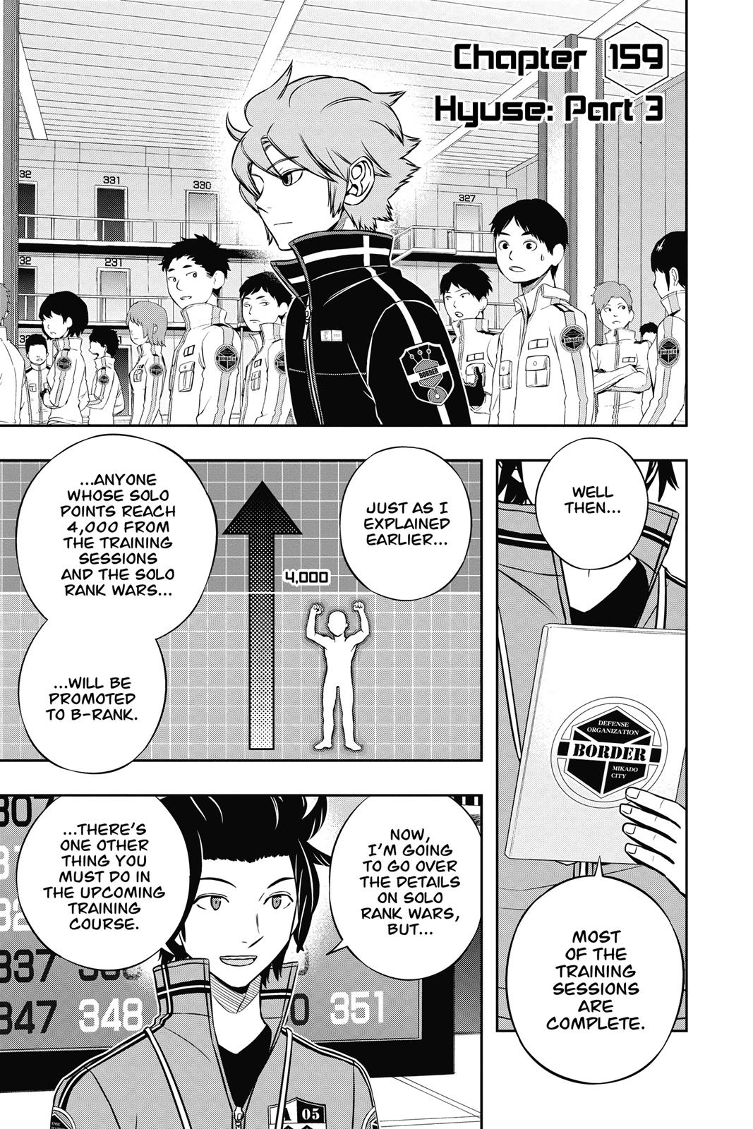 World Trigger Chapter 159 - Page 3