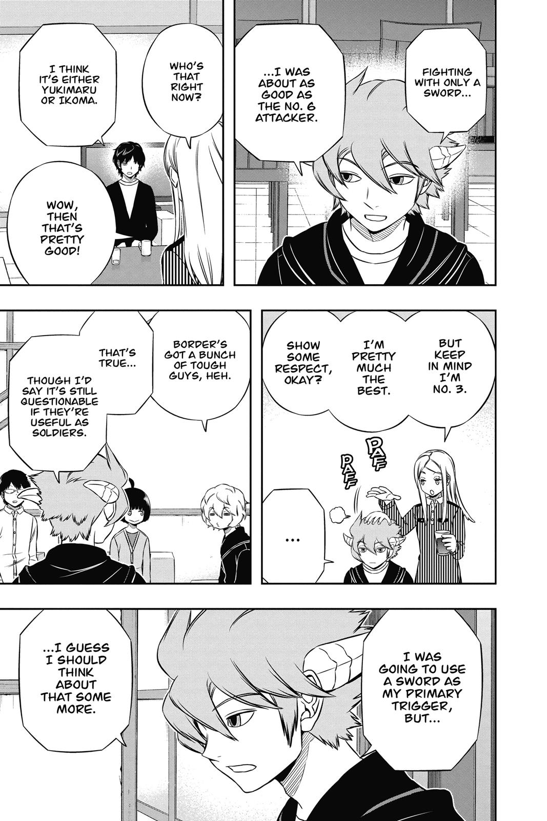 World Trigger Chapter 160 - Page 13