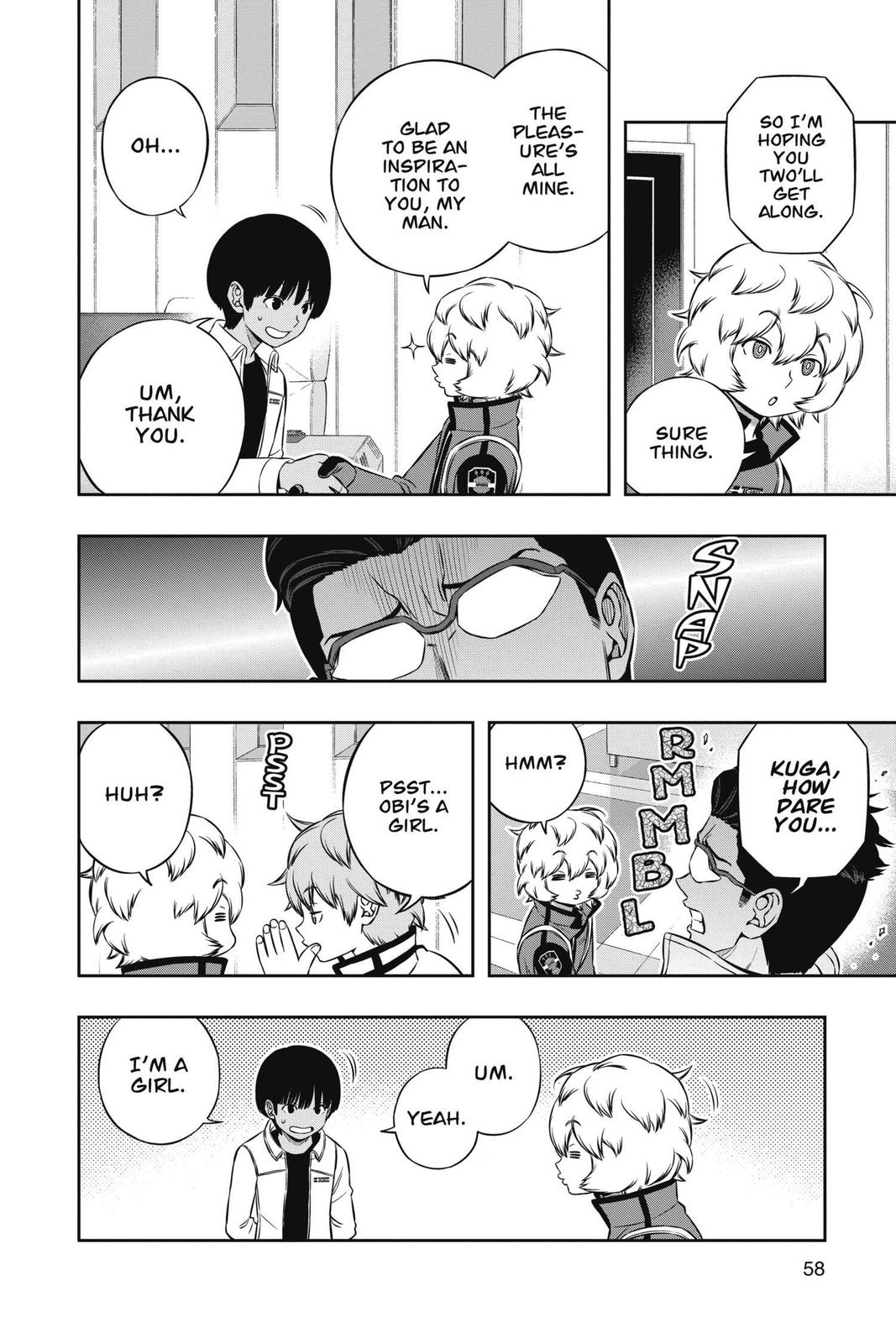 World Trigger Chapter 181 - Page 4