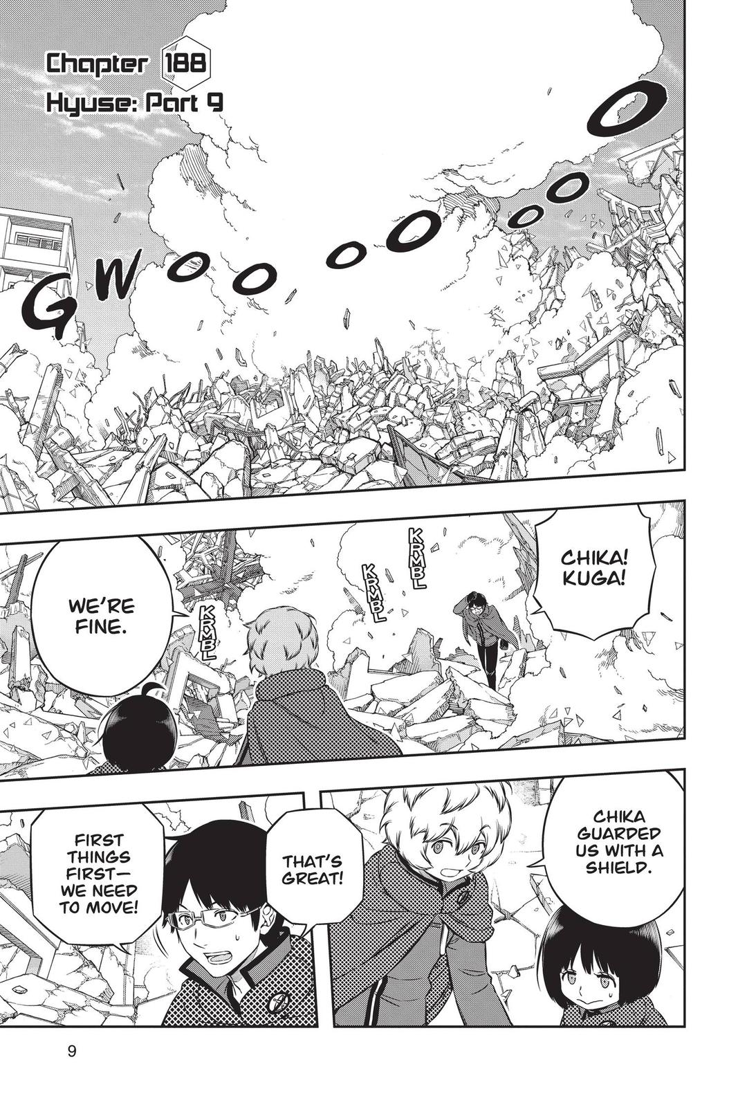 World Trigger Chapter 188 - Page 9