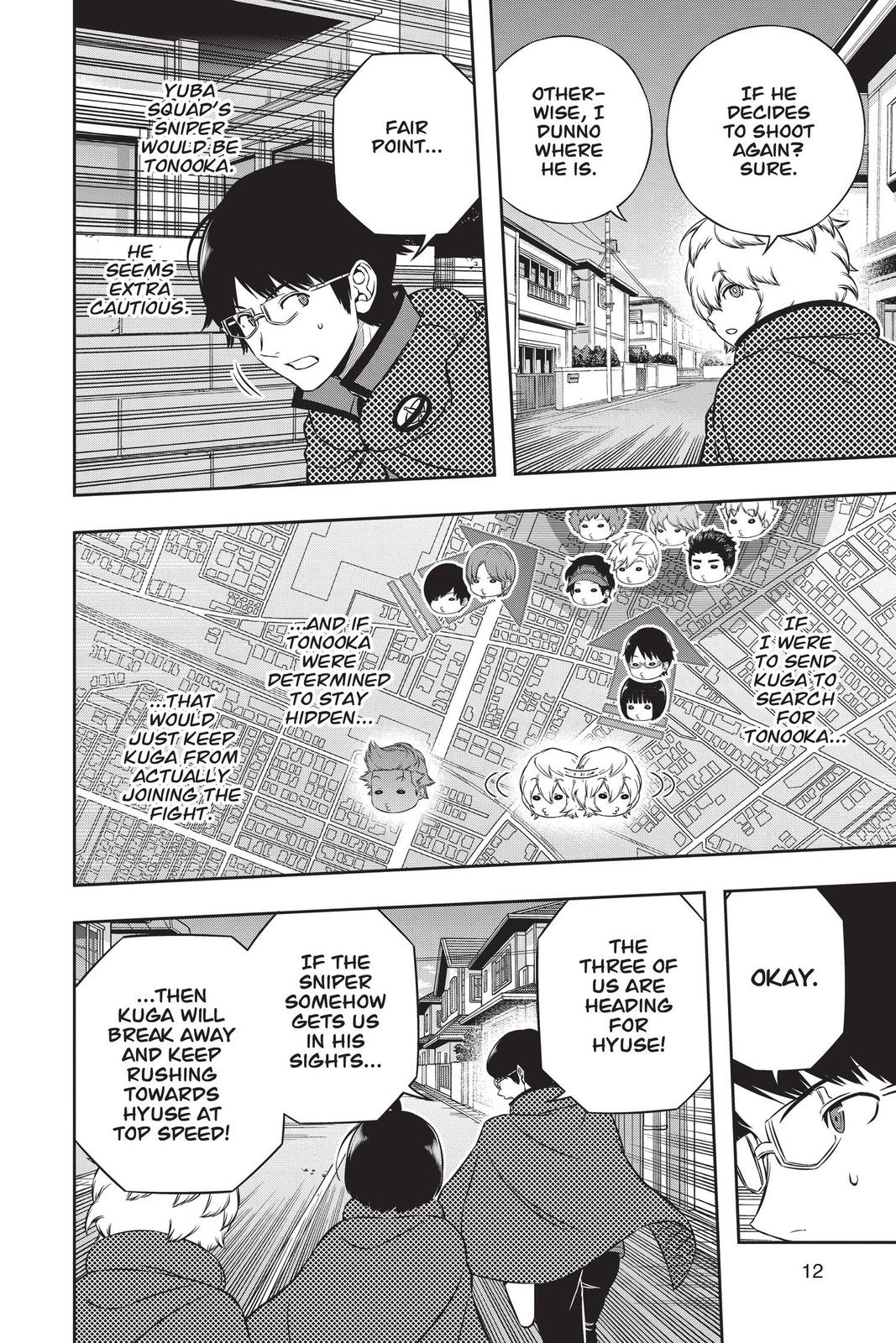 World Trigger Chapter 188 - Page 12