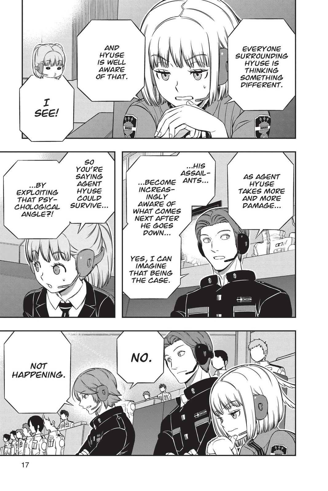 World Trigger Chapter 188 - Page 17