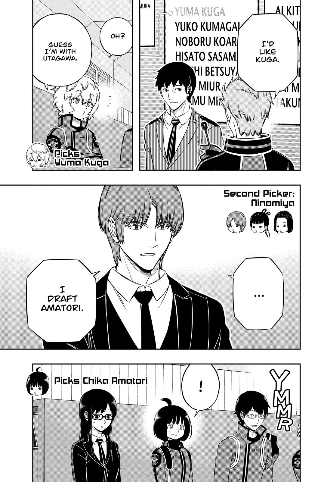 World Trigger Chapter 204 - Page 15