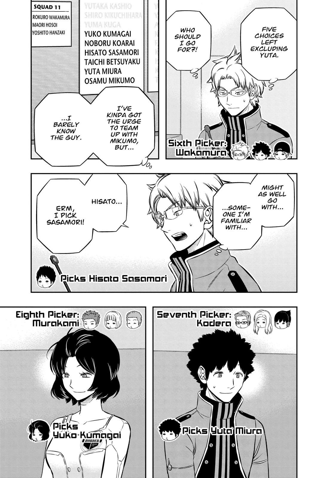 World Trigger Chapter 204 - Page 17