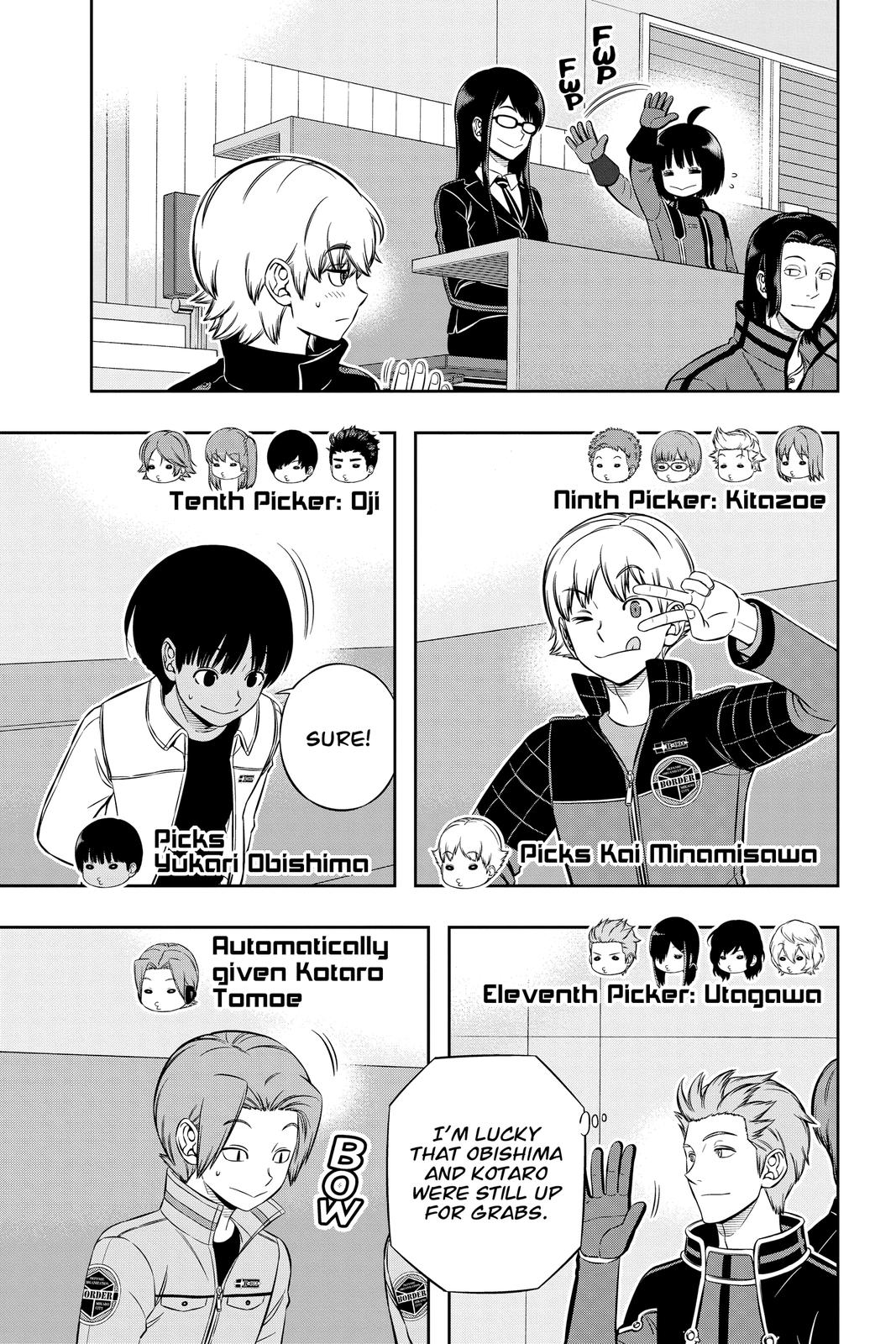 World Trigger Chapter 205 - Page 9