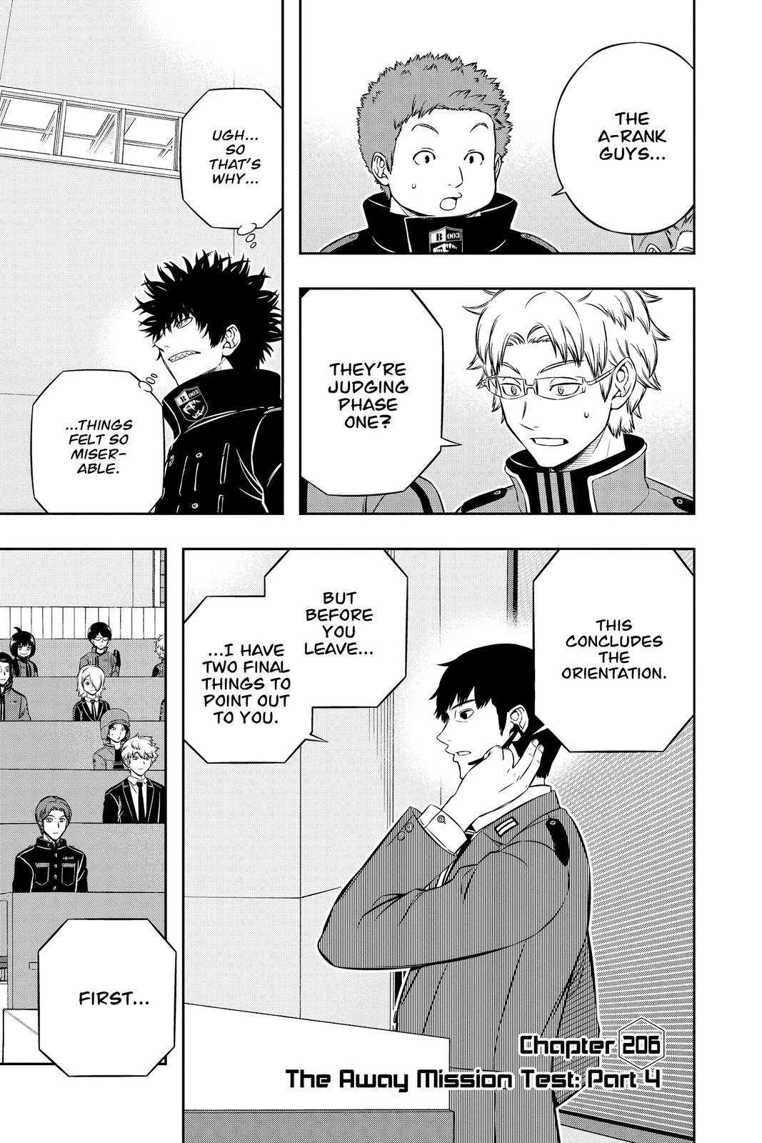 World Trigger Chapter 206 - Page 10