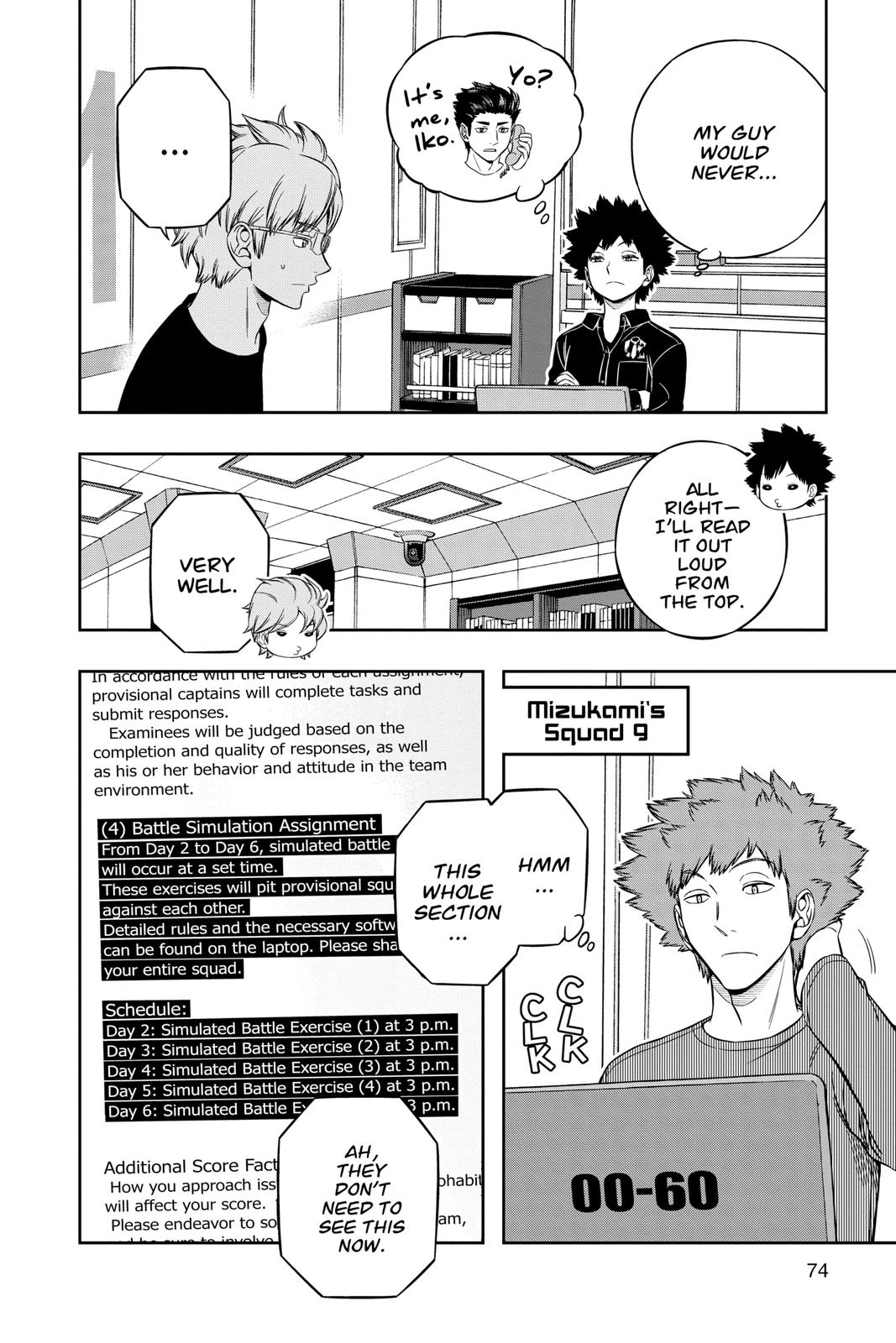 World Trigger Chapter 207 - Page 35