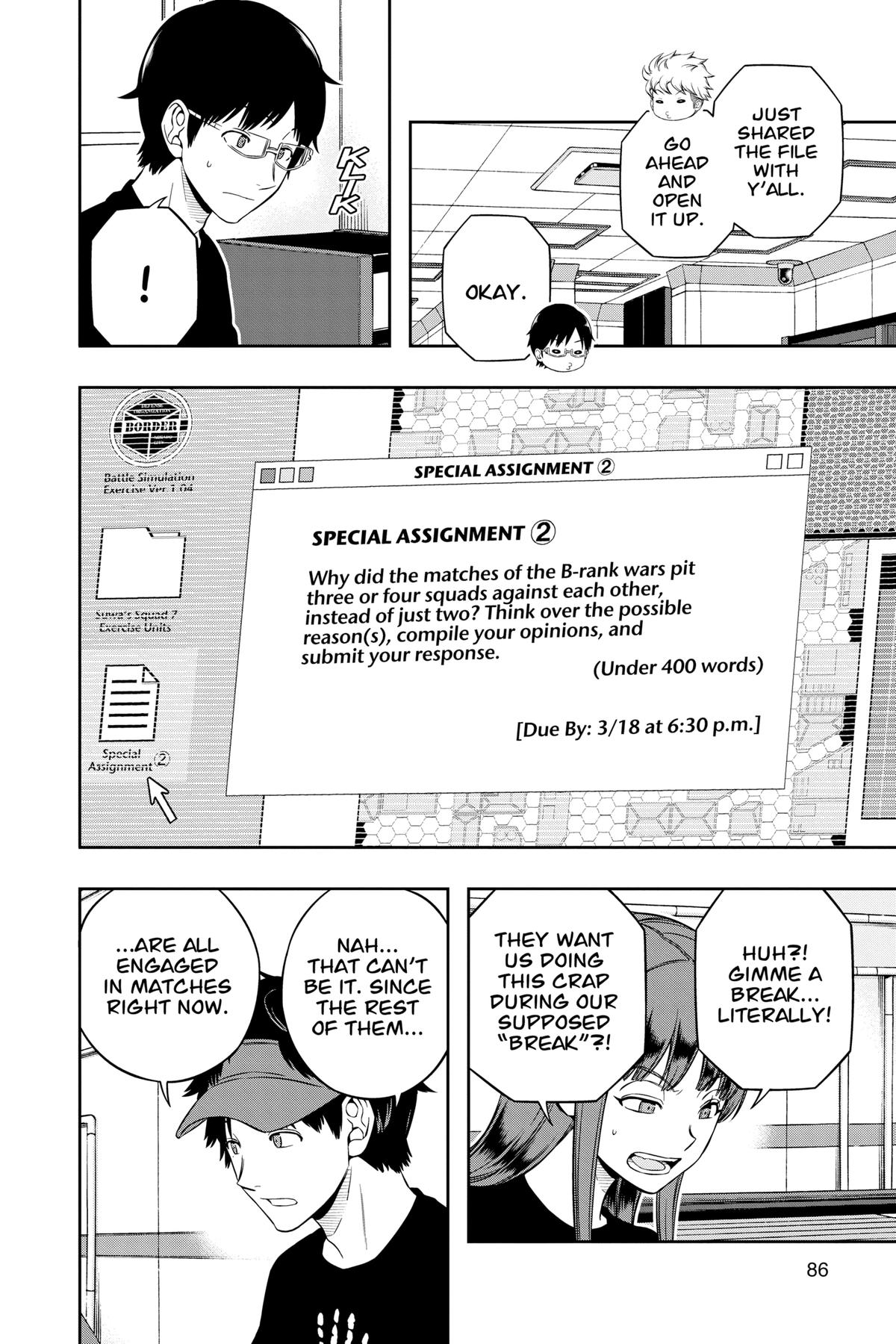 World Trigger Chapter 217 - Page 16