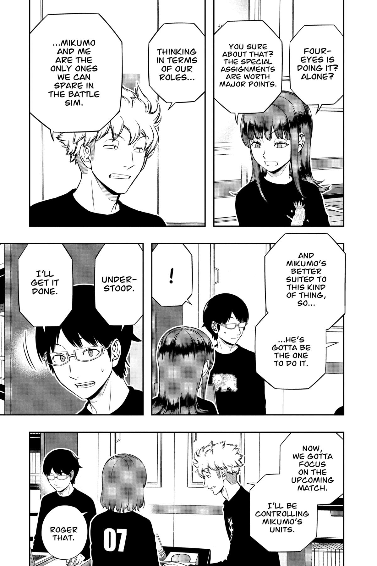 World Trigger Chapter 218 - Page 5