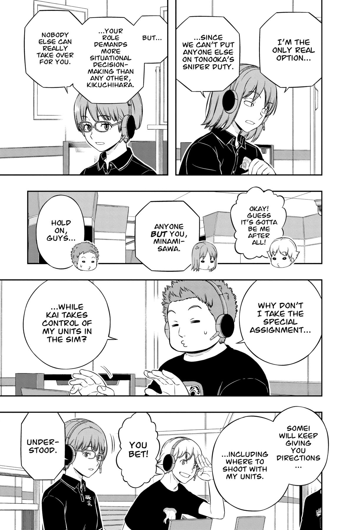 World Trigger Chapter 218 - Page 13