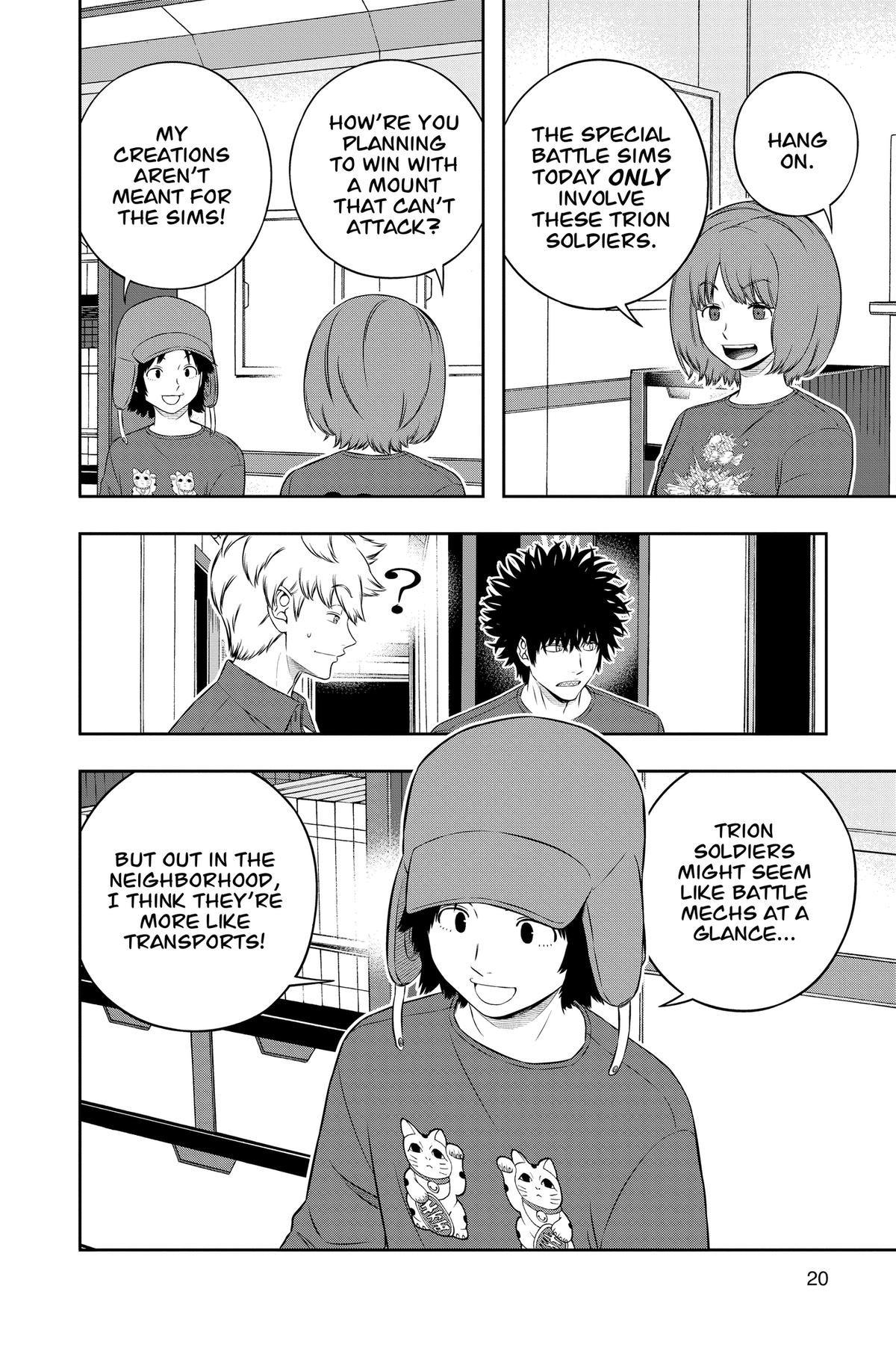 World Trigger Chapter 239 - Page 21