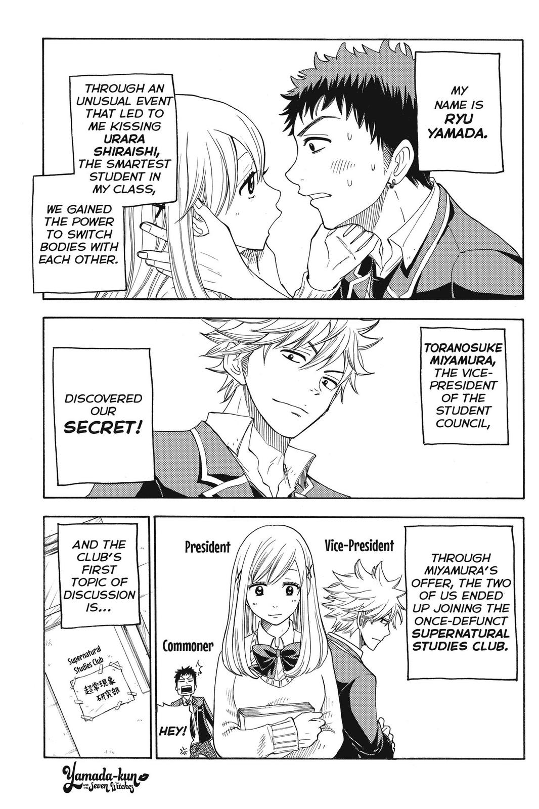 Yamada-kun and the Seven Witches Chapter 6 - Page 1
