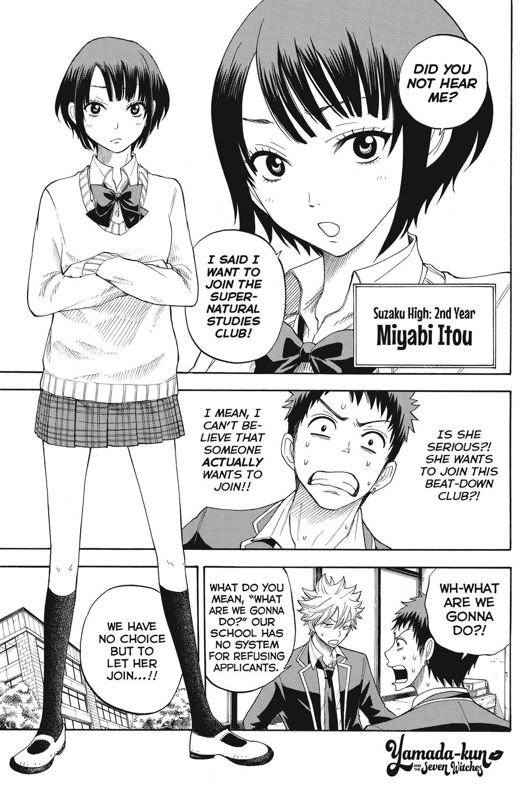 Yamada-kun and the Seven Witches Chapter 7 - Page 1