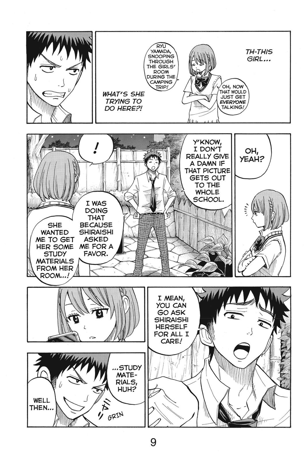 Yamada-kun and the Seven Witches Chapter 17 - Page 9