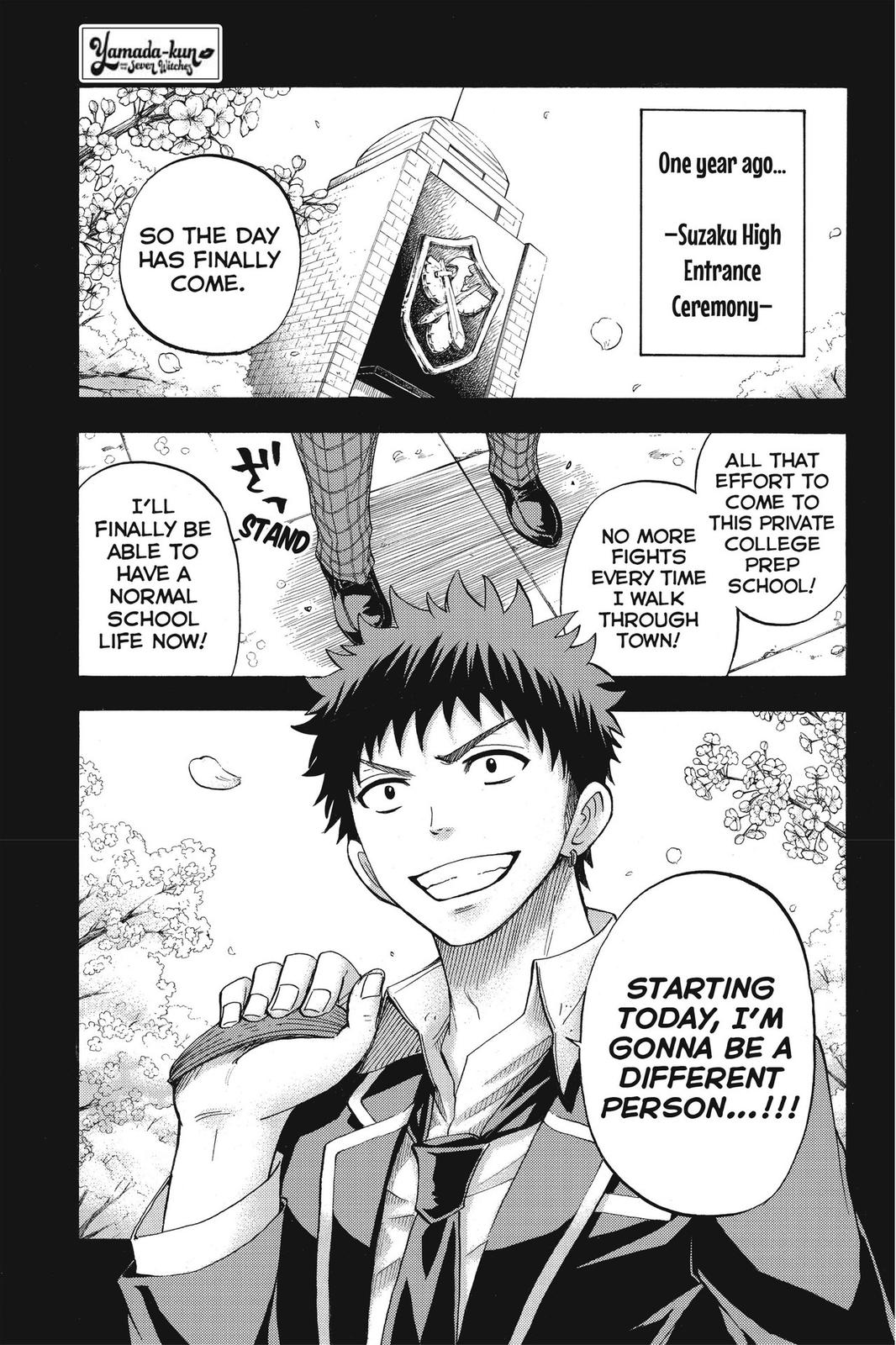 Yamada-kun and the Seven Witches Chapter 22 - Page 1