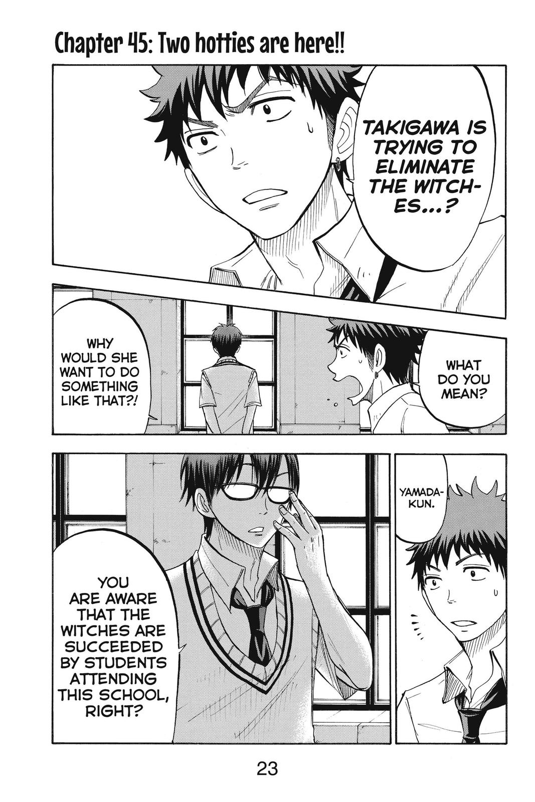 Yamada-kun and the Seven Witches Chapter 45 - Page 1