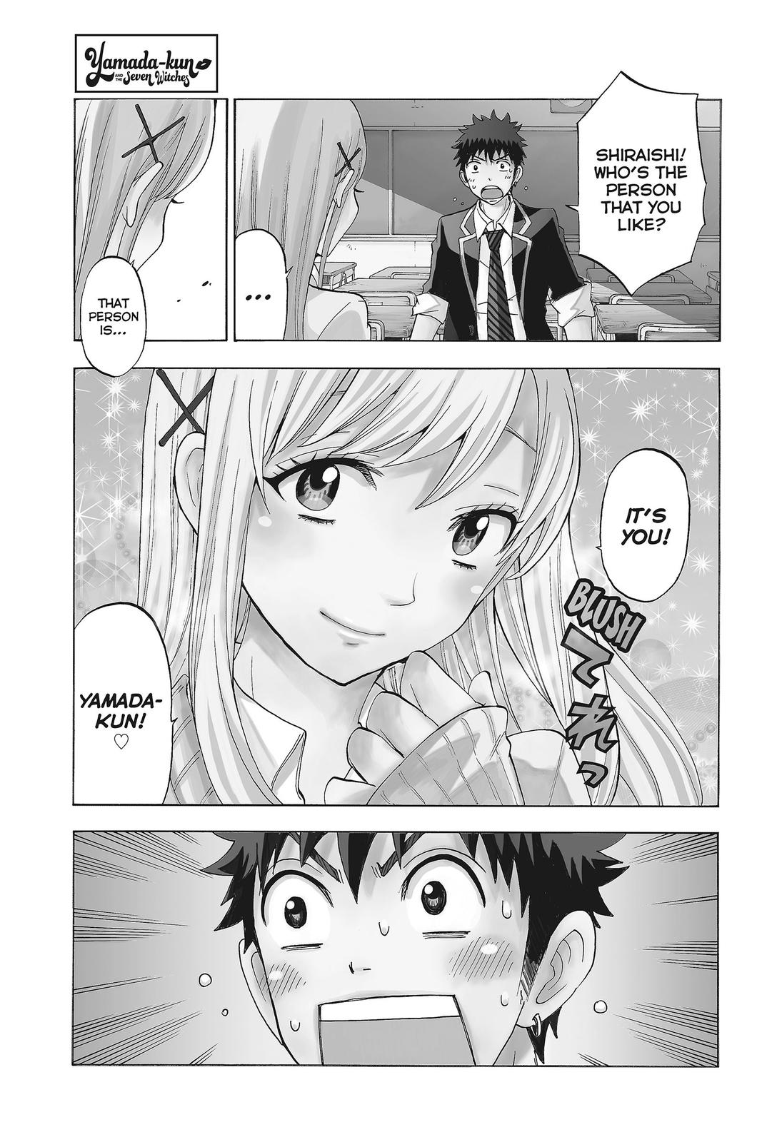 Yamada-kun and the Seven Witches Chapter 72 - Page 1