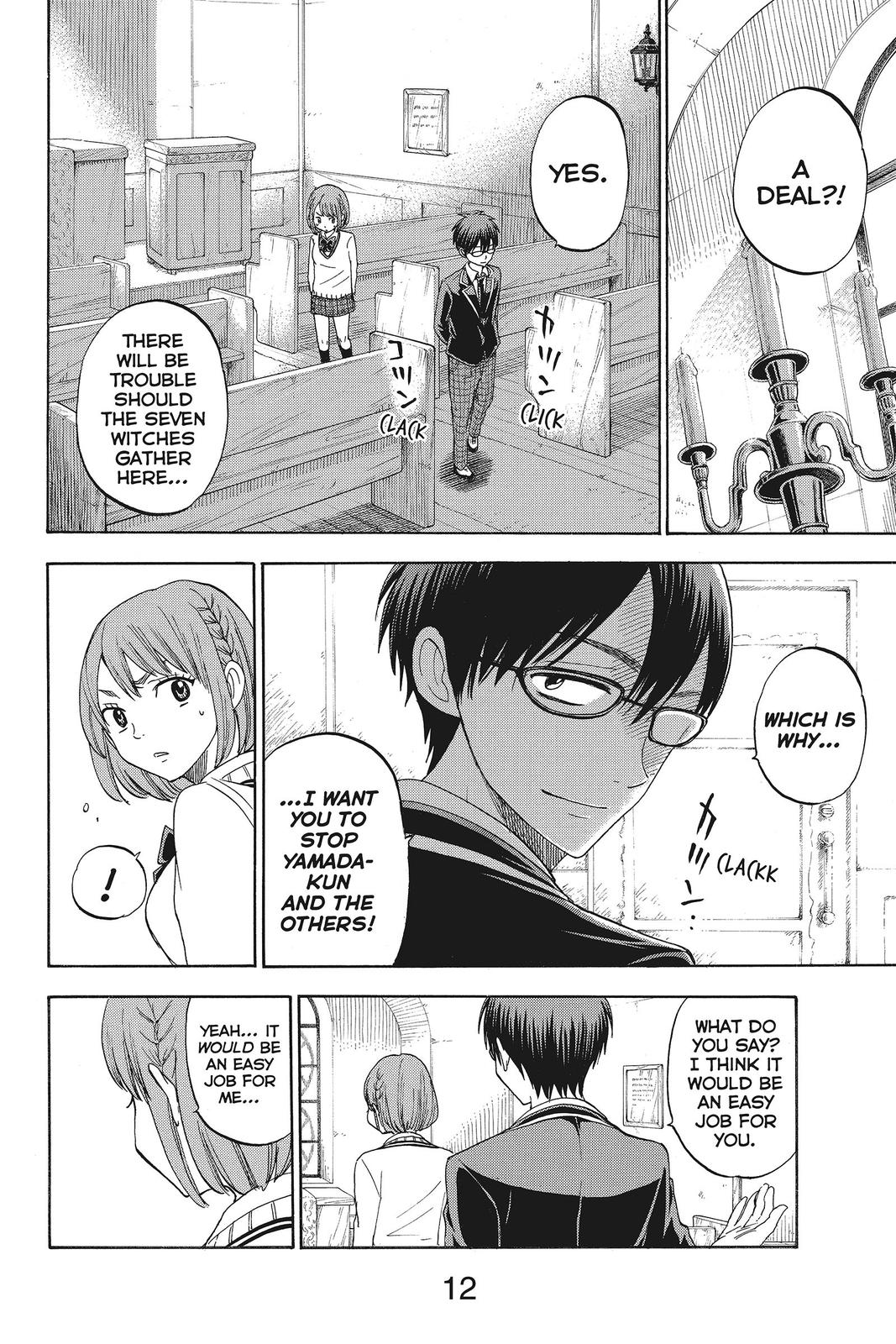 Yamada-kun and the Seven Witches Chapter 77 - Page 12